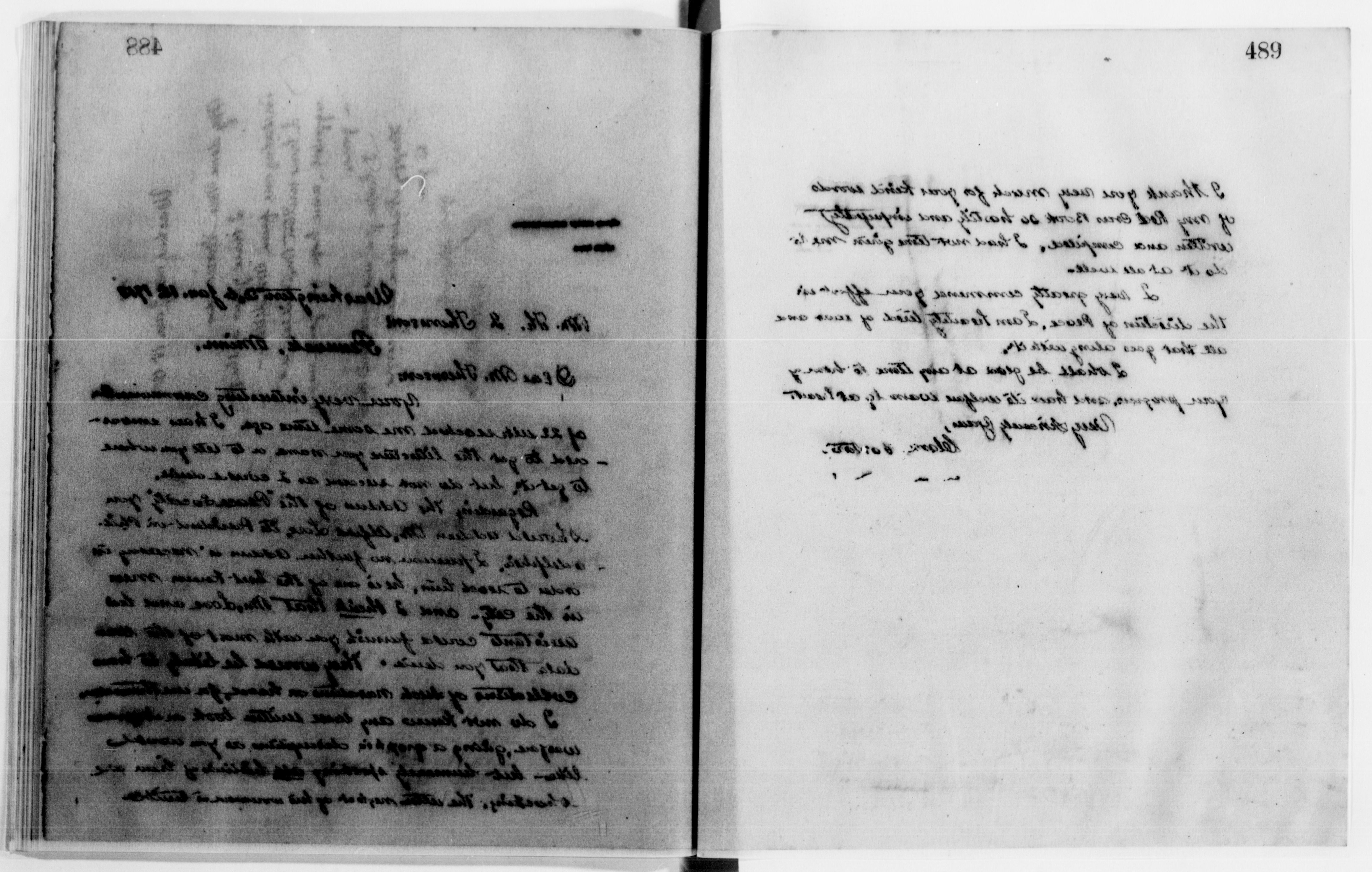 Scanned image of the current content page