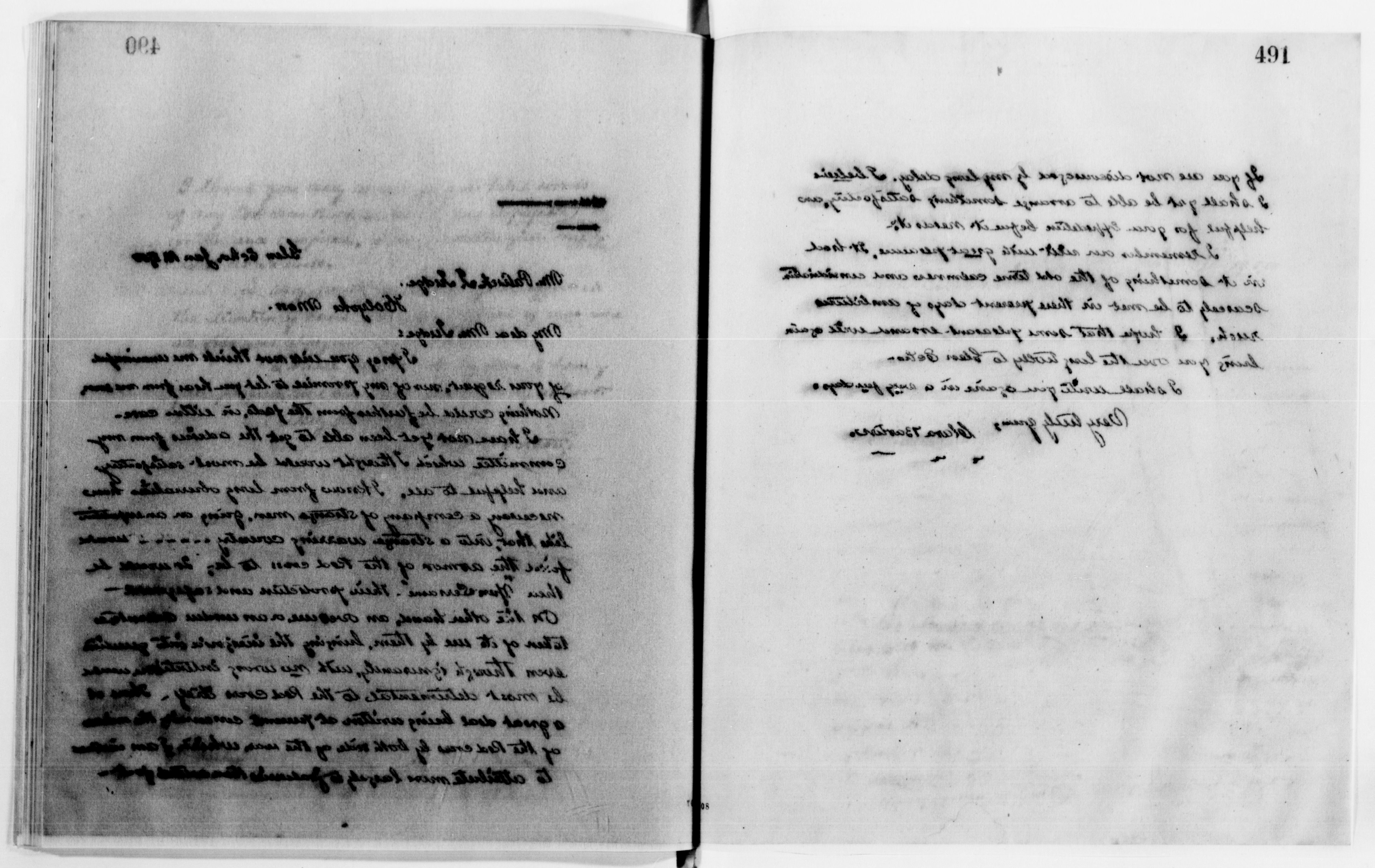 Scanned image of the current content page