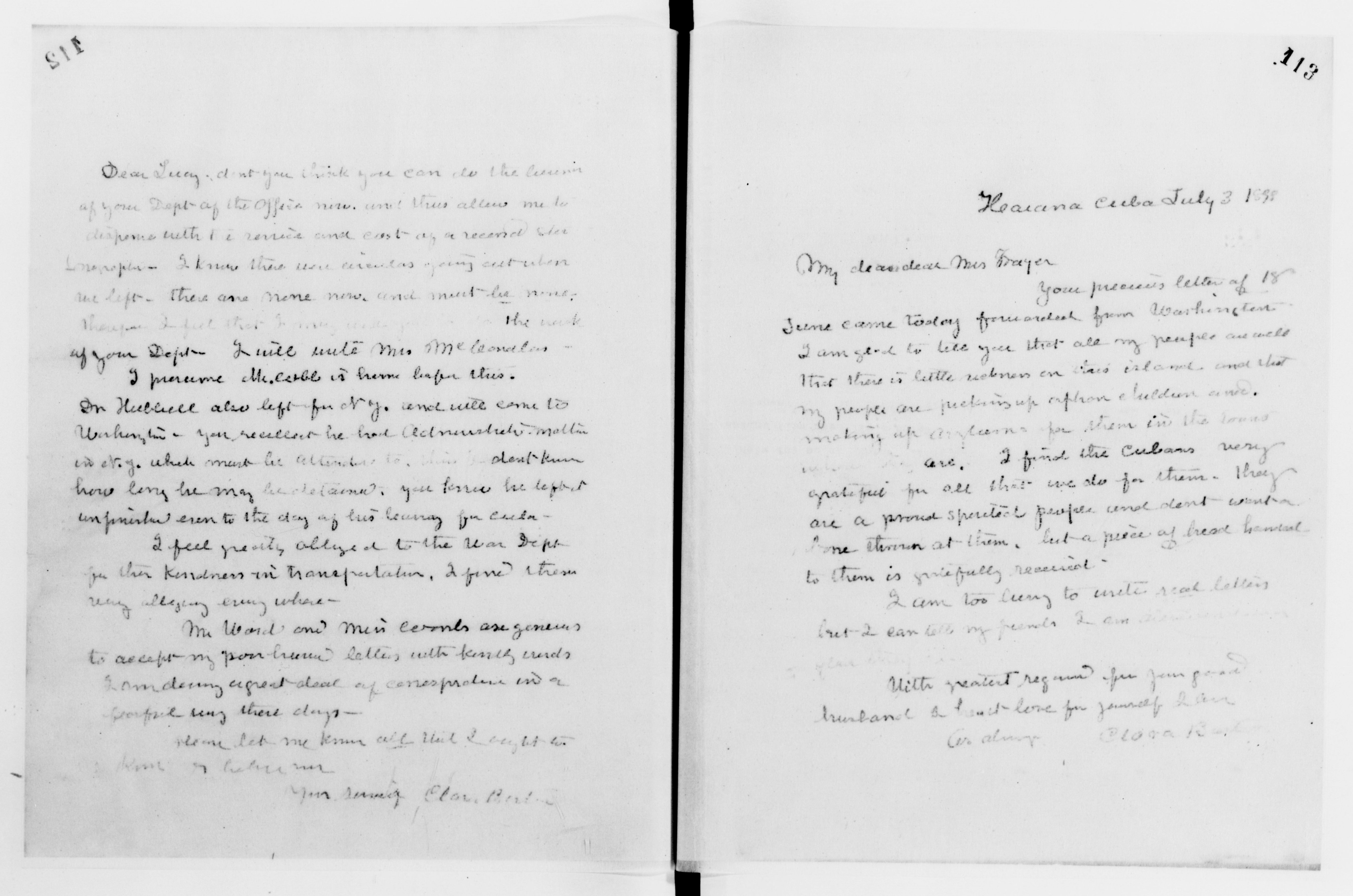 Scanned image of the current content page