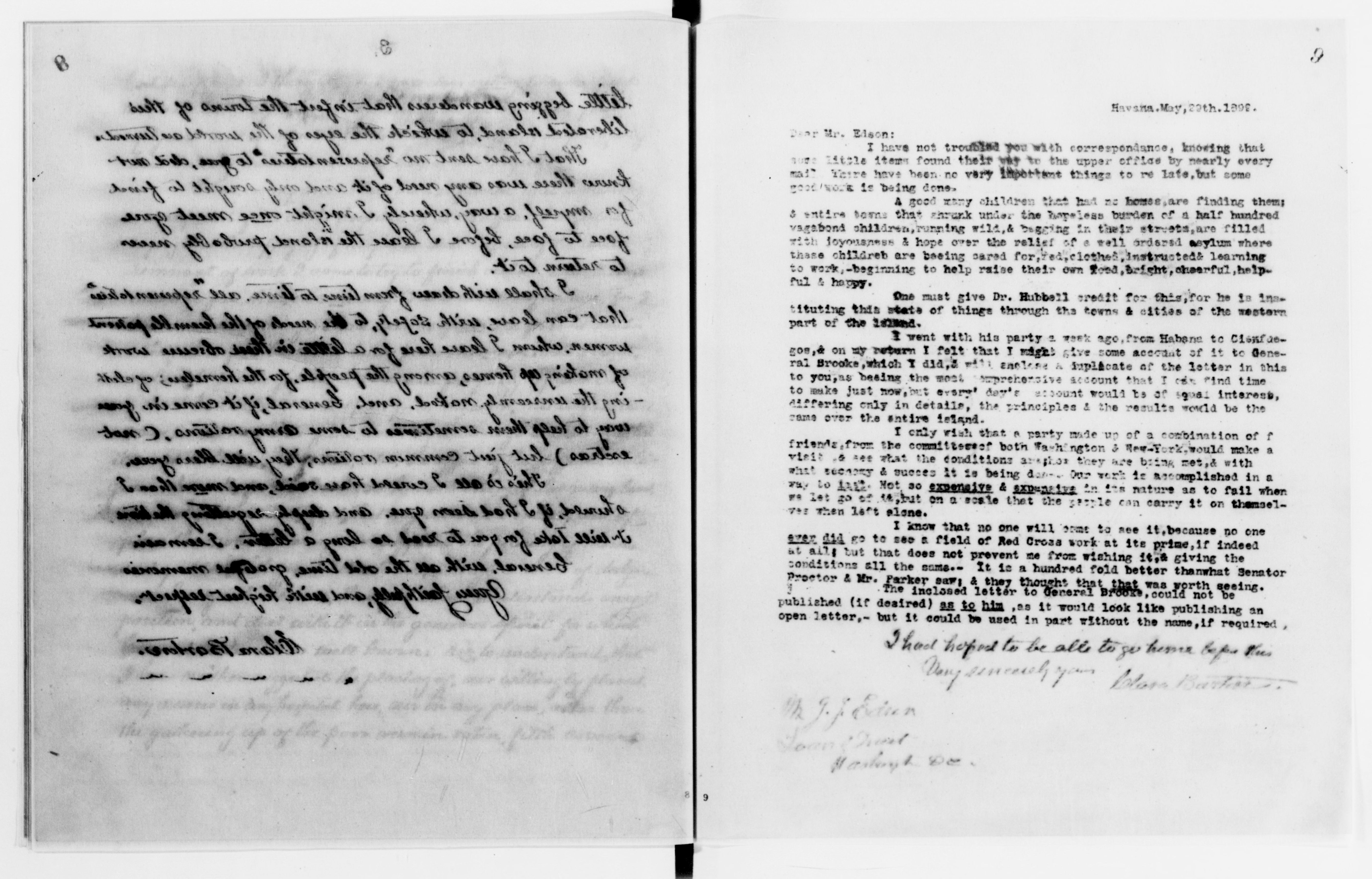 Scanned image of the current content page