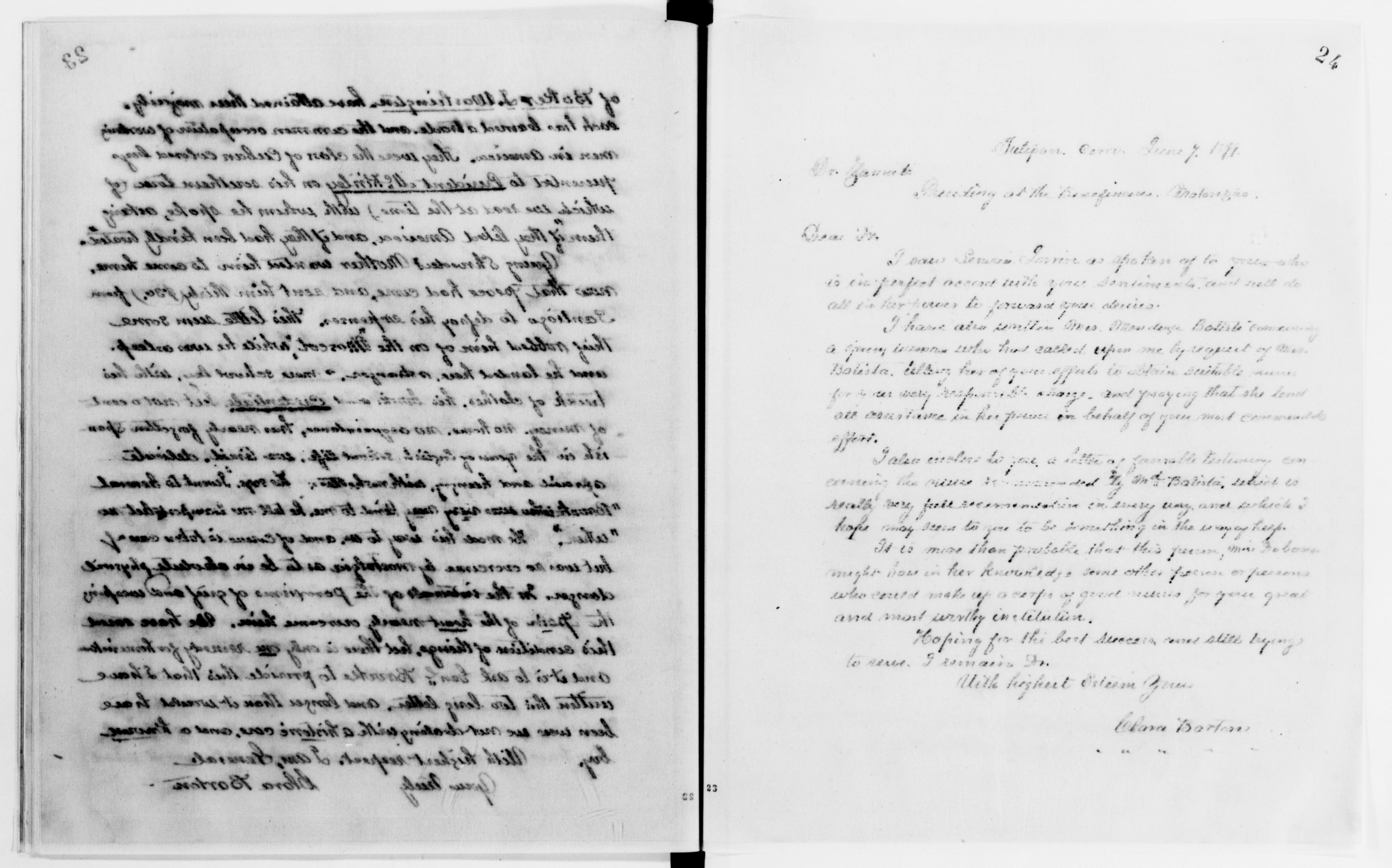 Scanned image of the current content page