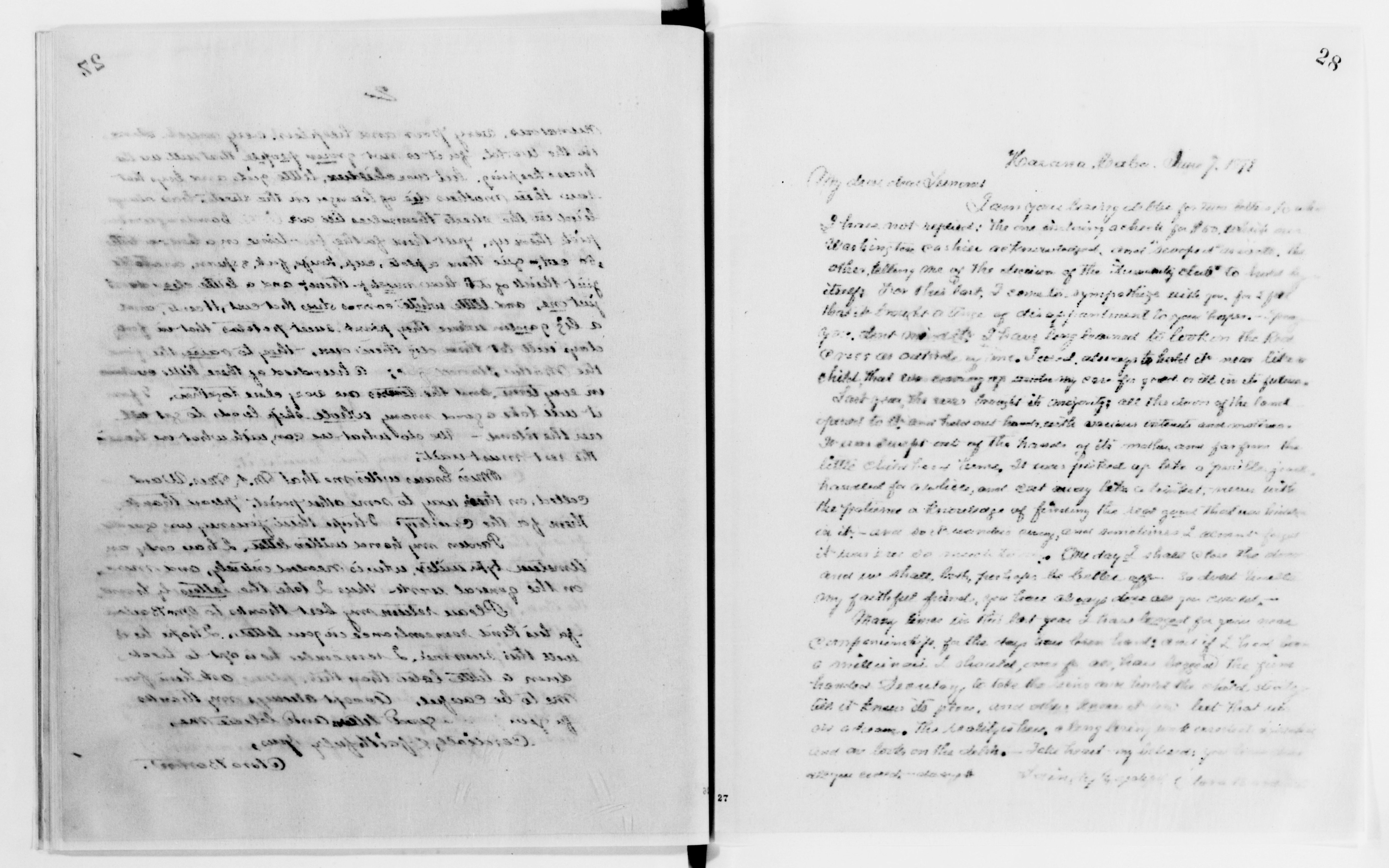 Scanned image of the current content page