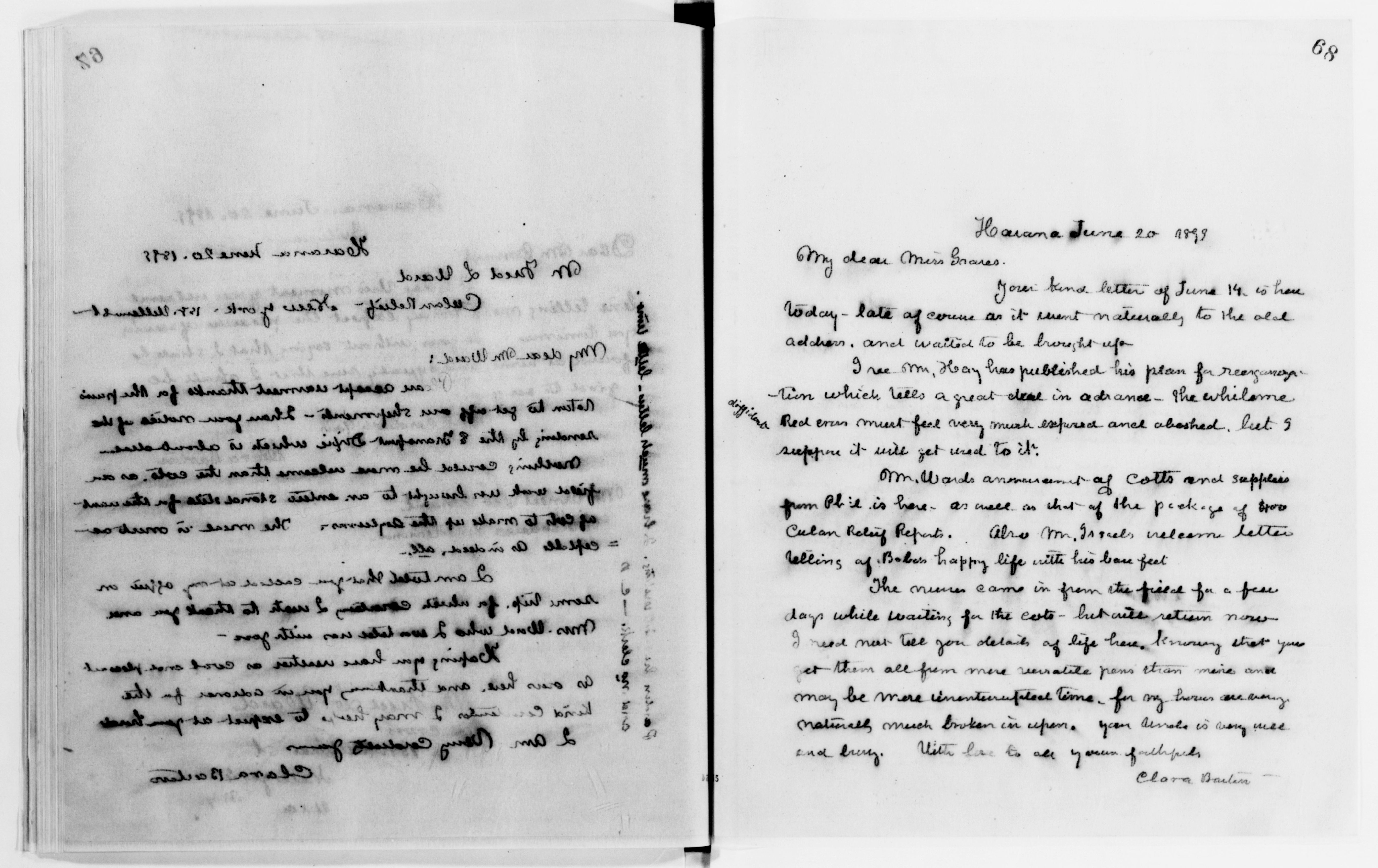 Scanned image of the current content page