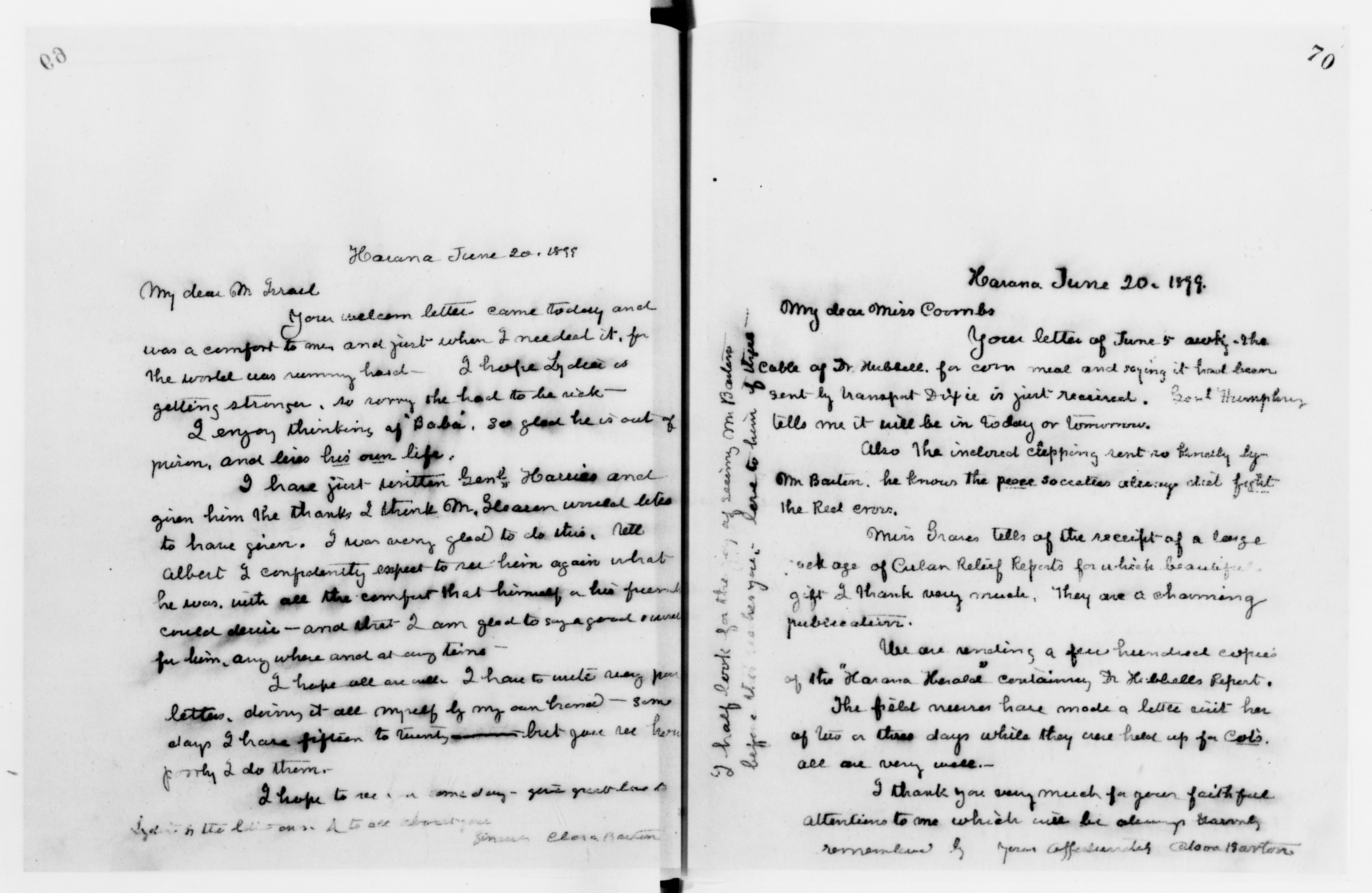 Scanned image of the current content page