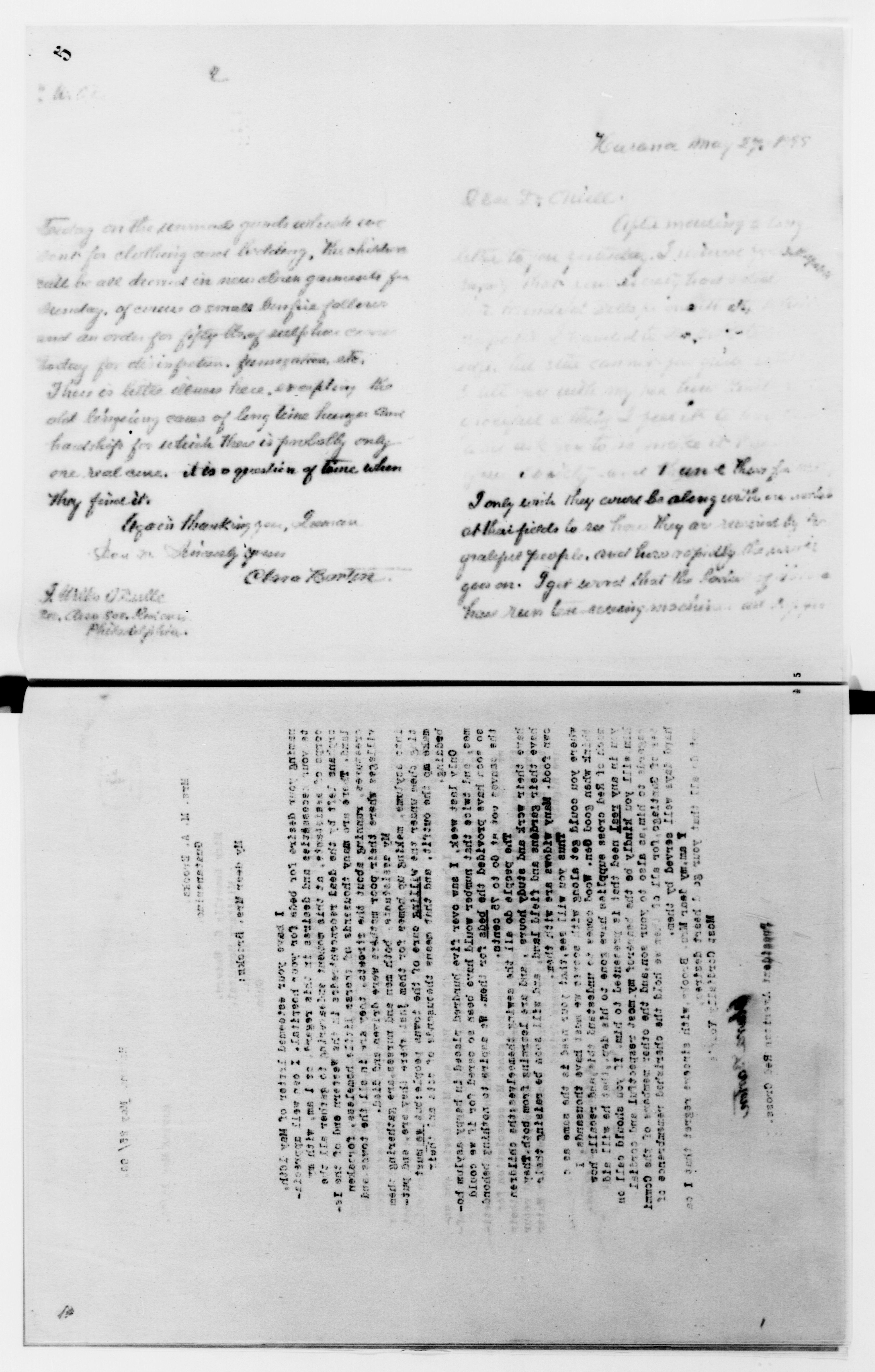 Scanned image of the current content page