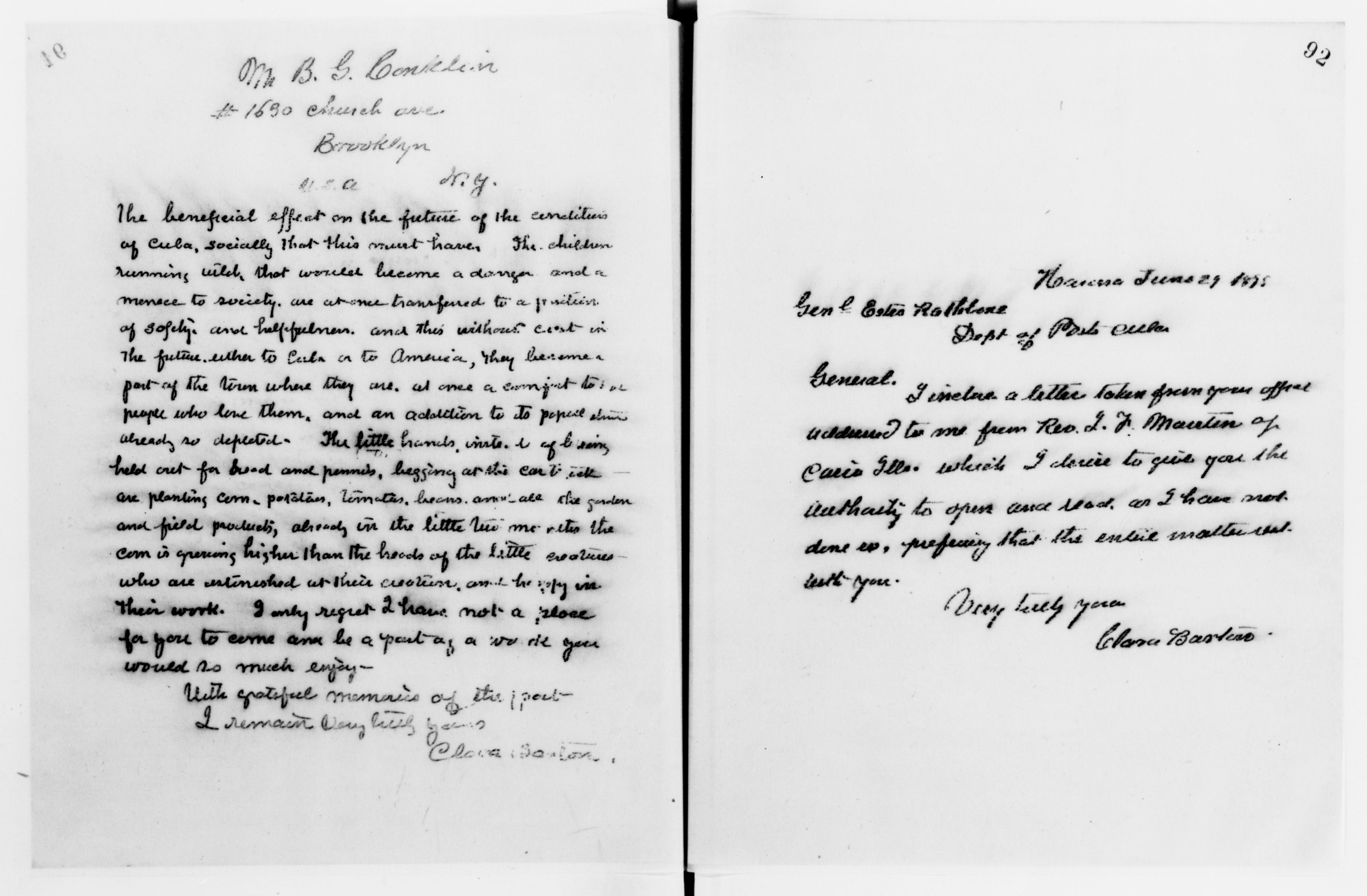 Scanned image of the current content page