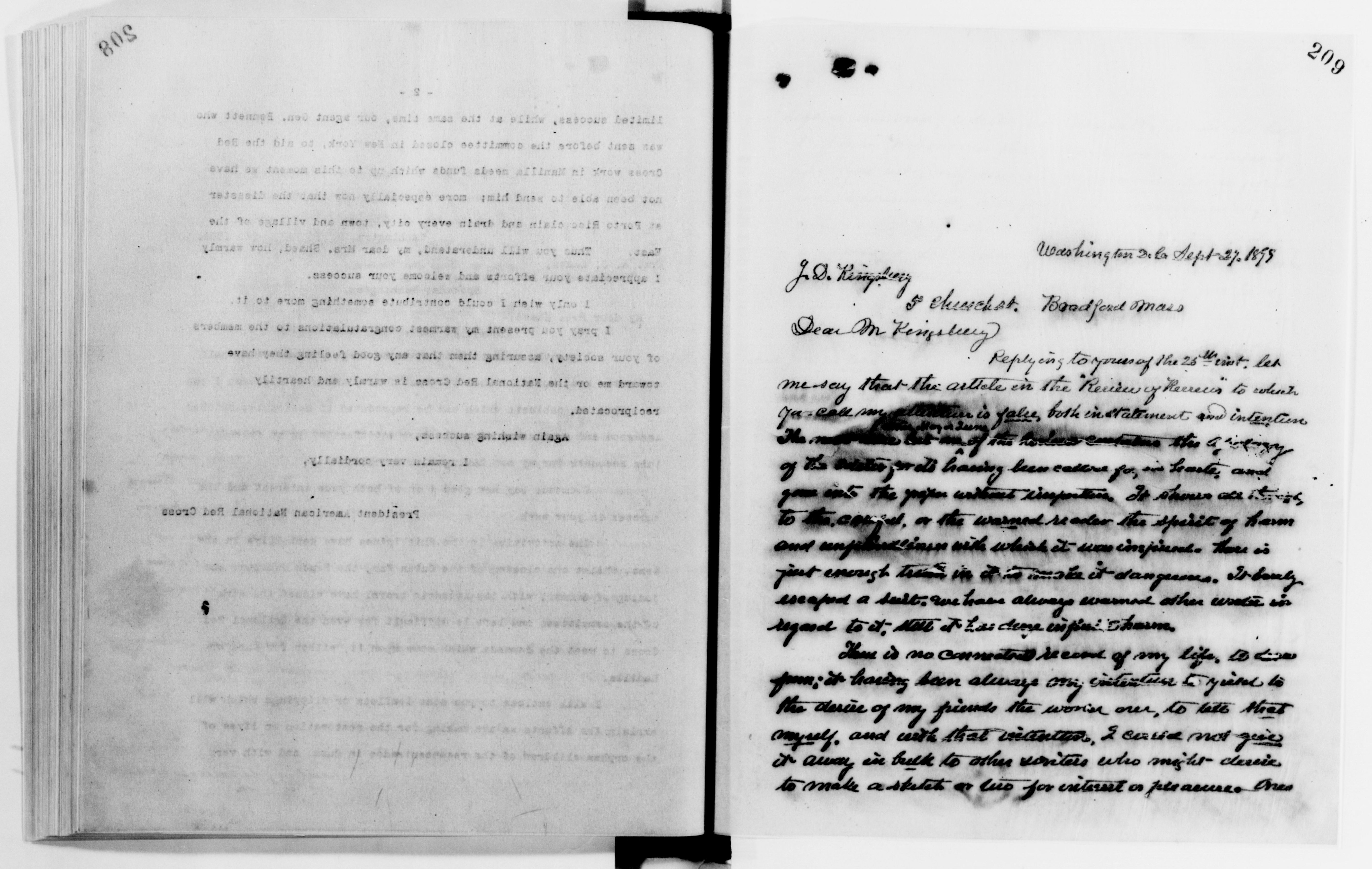 Scanned image of the current content page