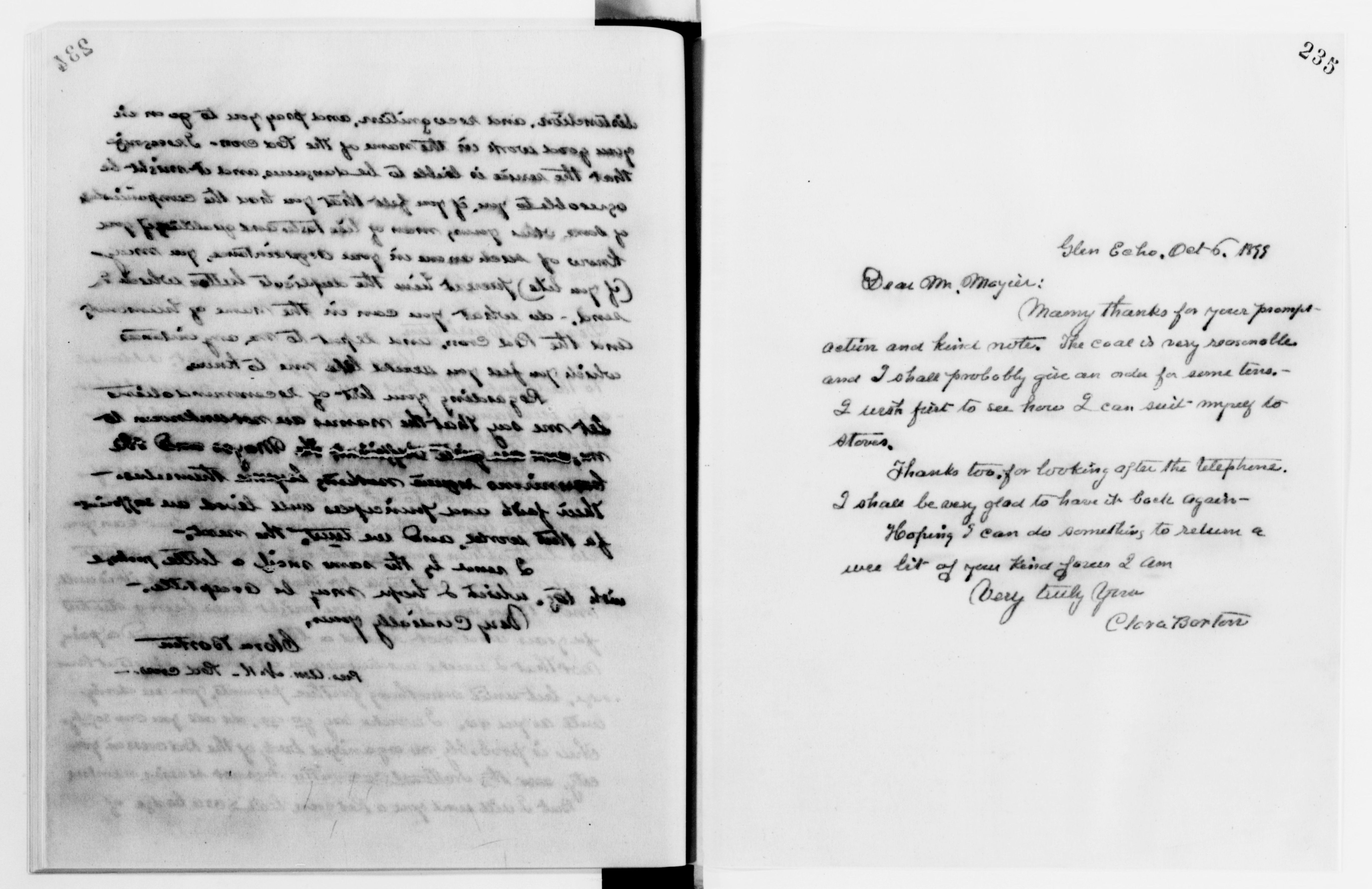 Scanned image of the current content page