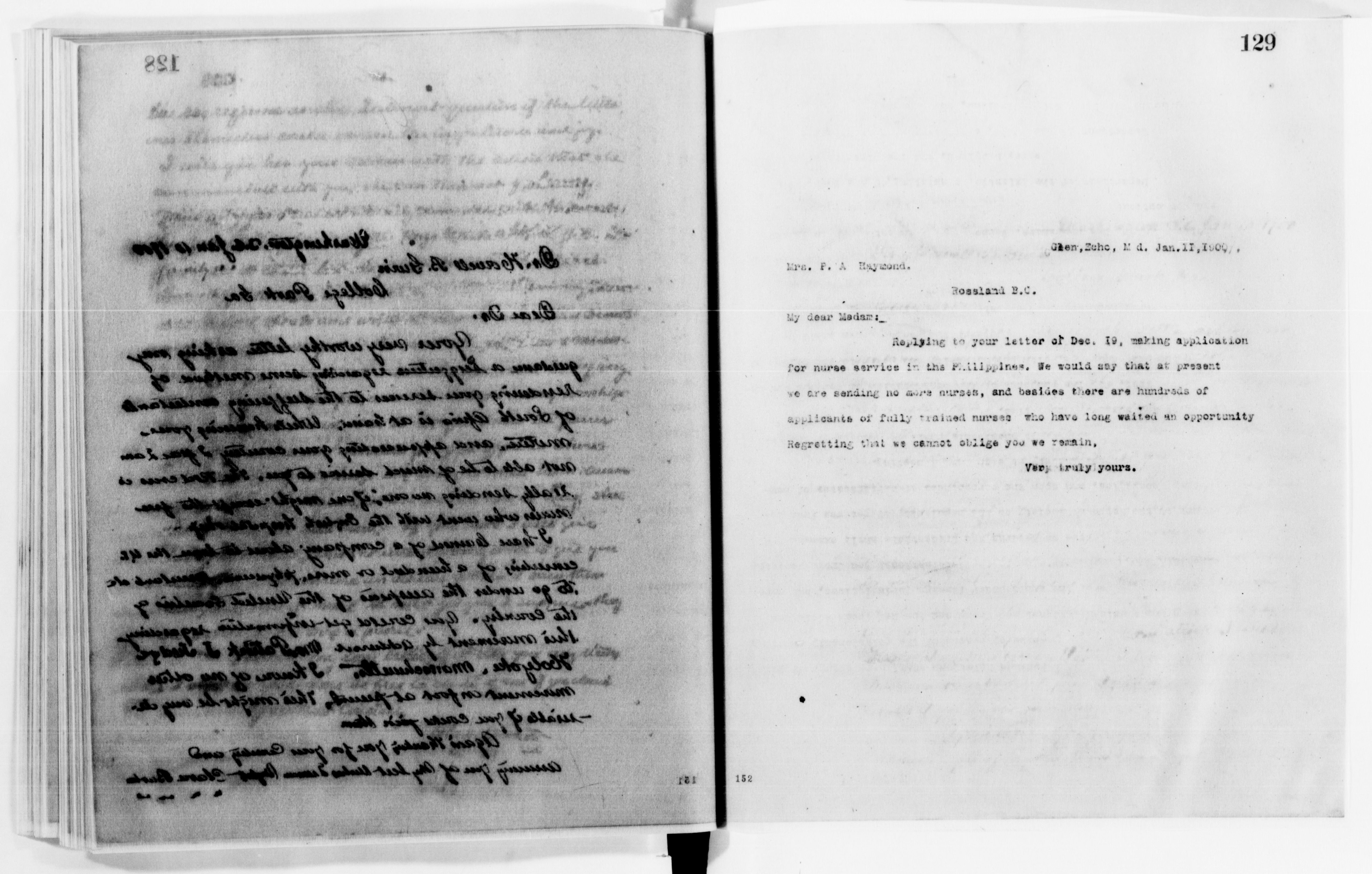 Scanned image of the current content page