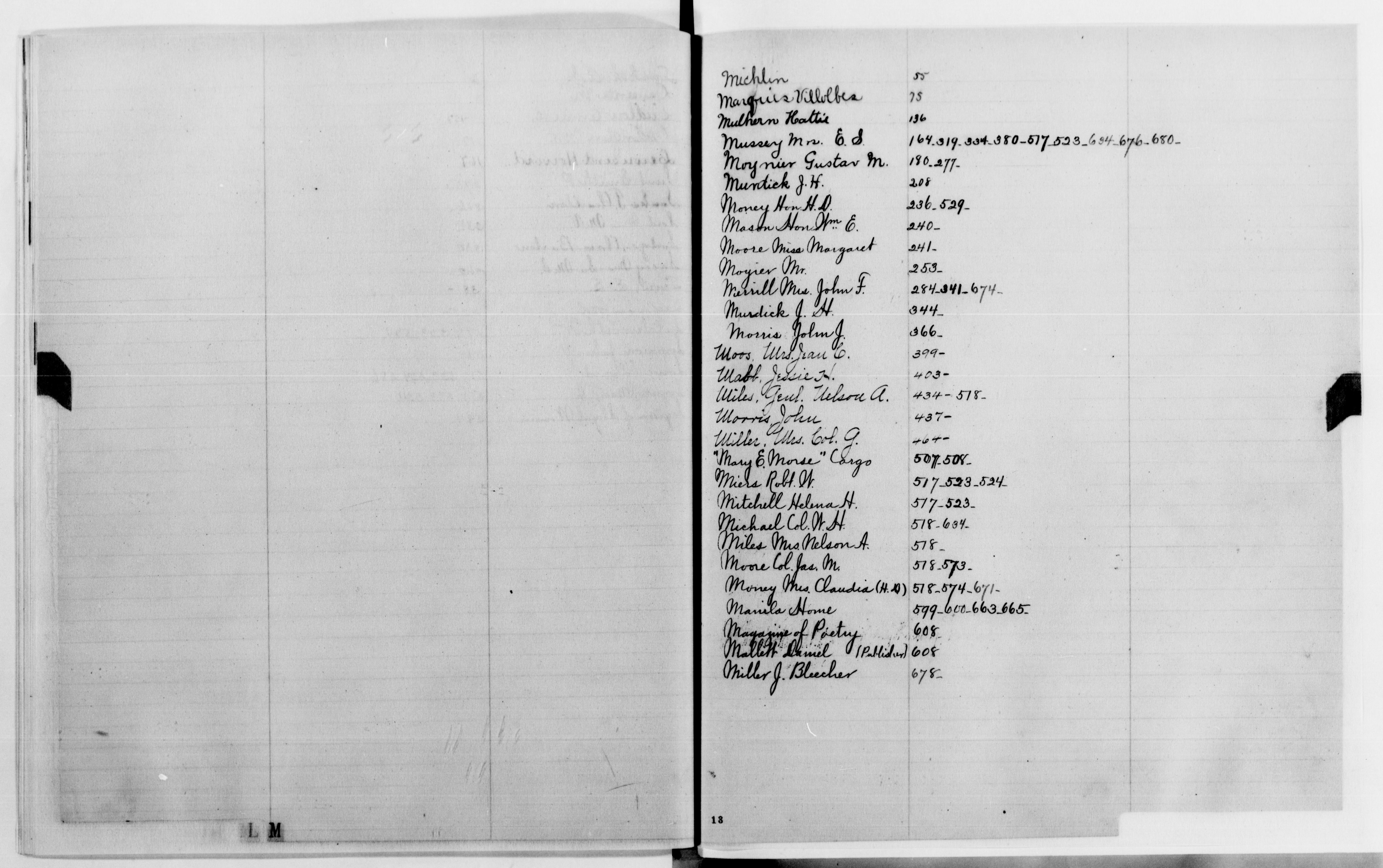 Scanned image of the current content page