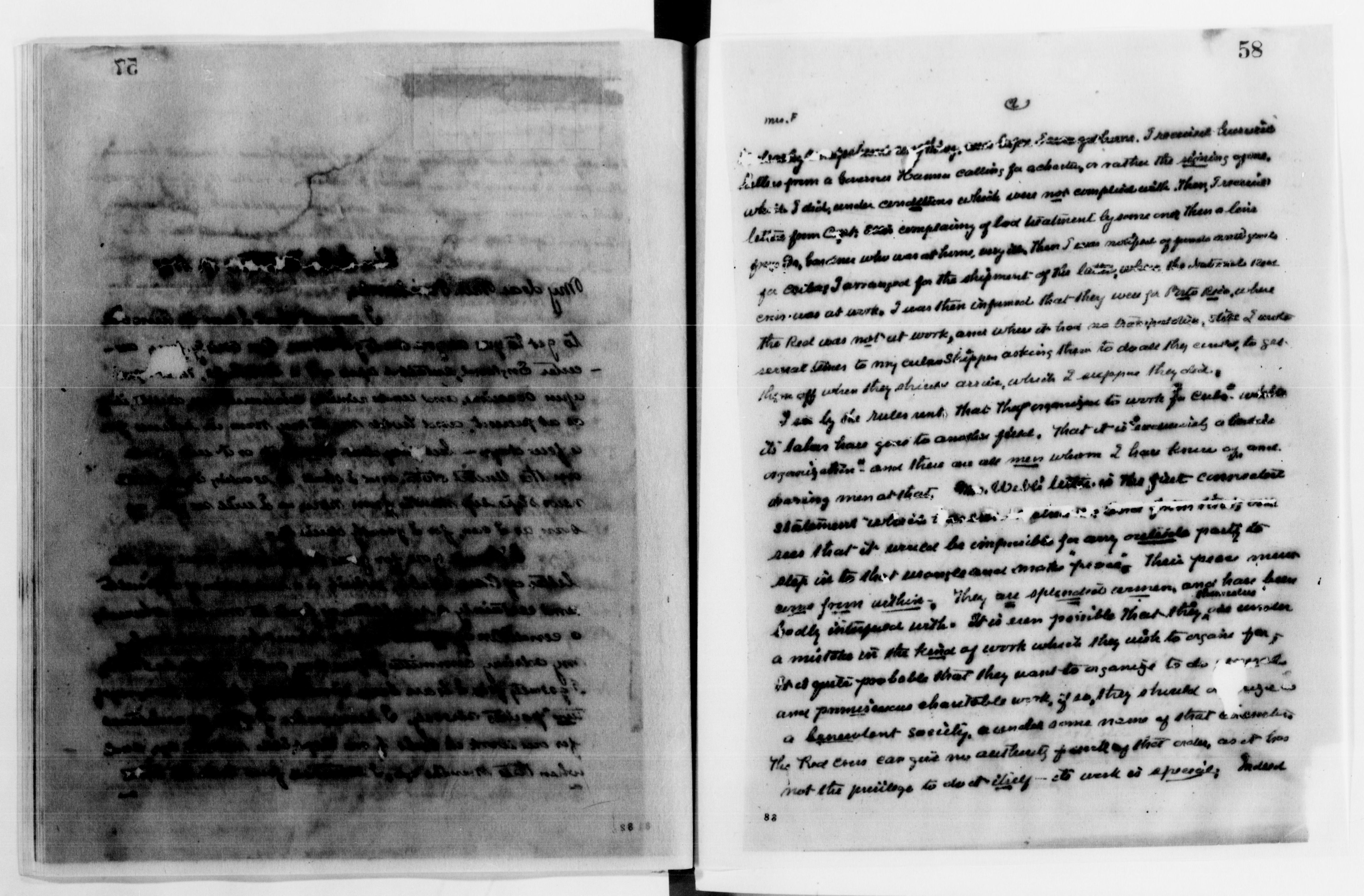 Scanned image of the current content page