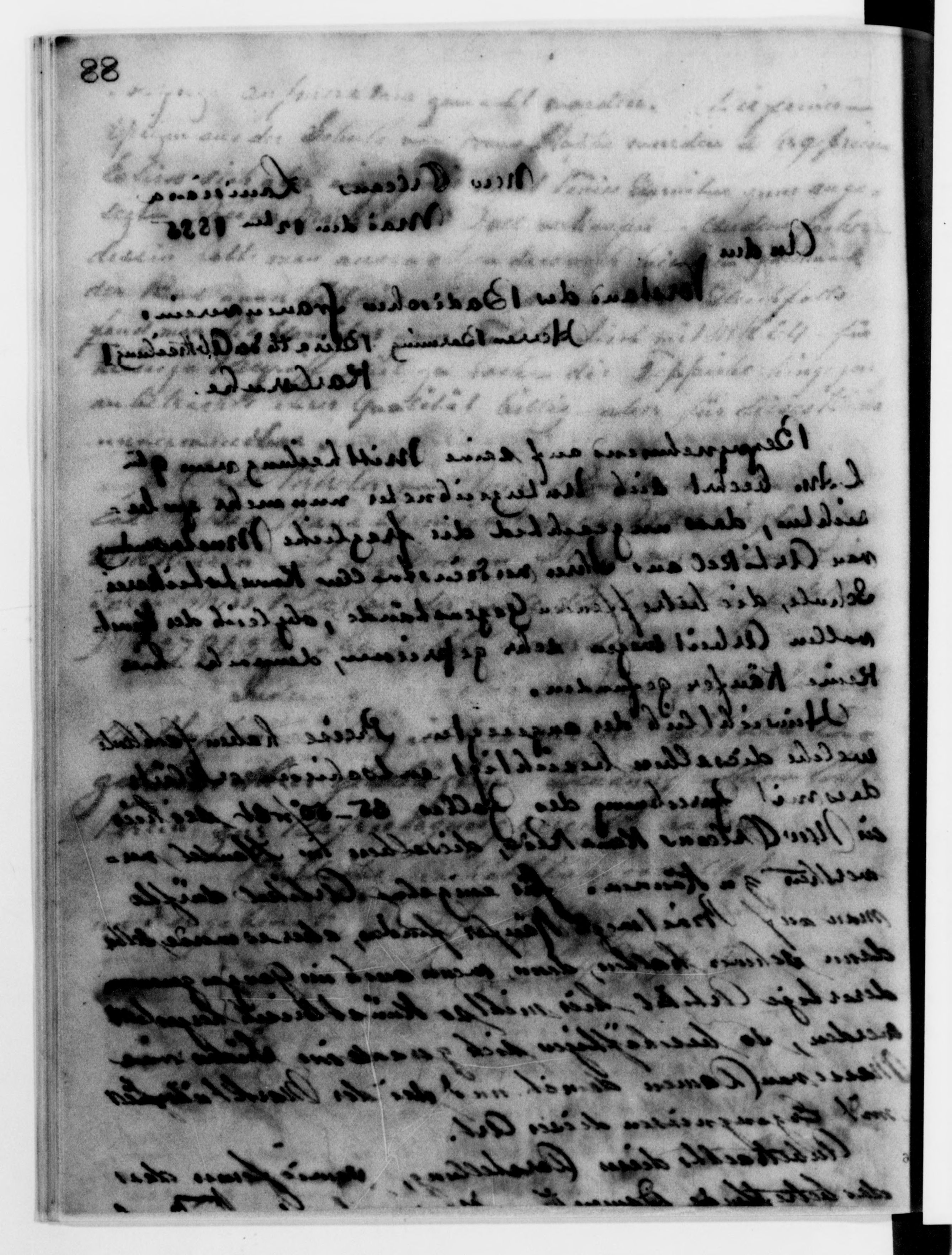 Scanned image of the current content page