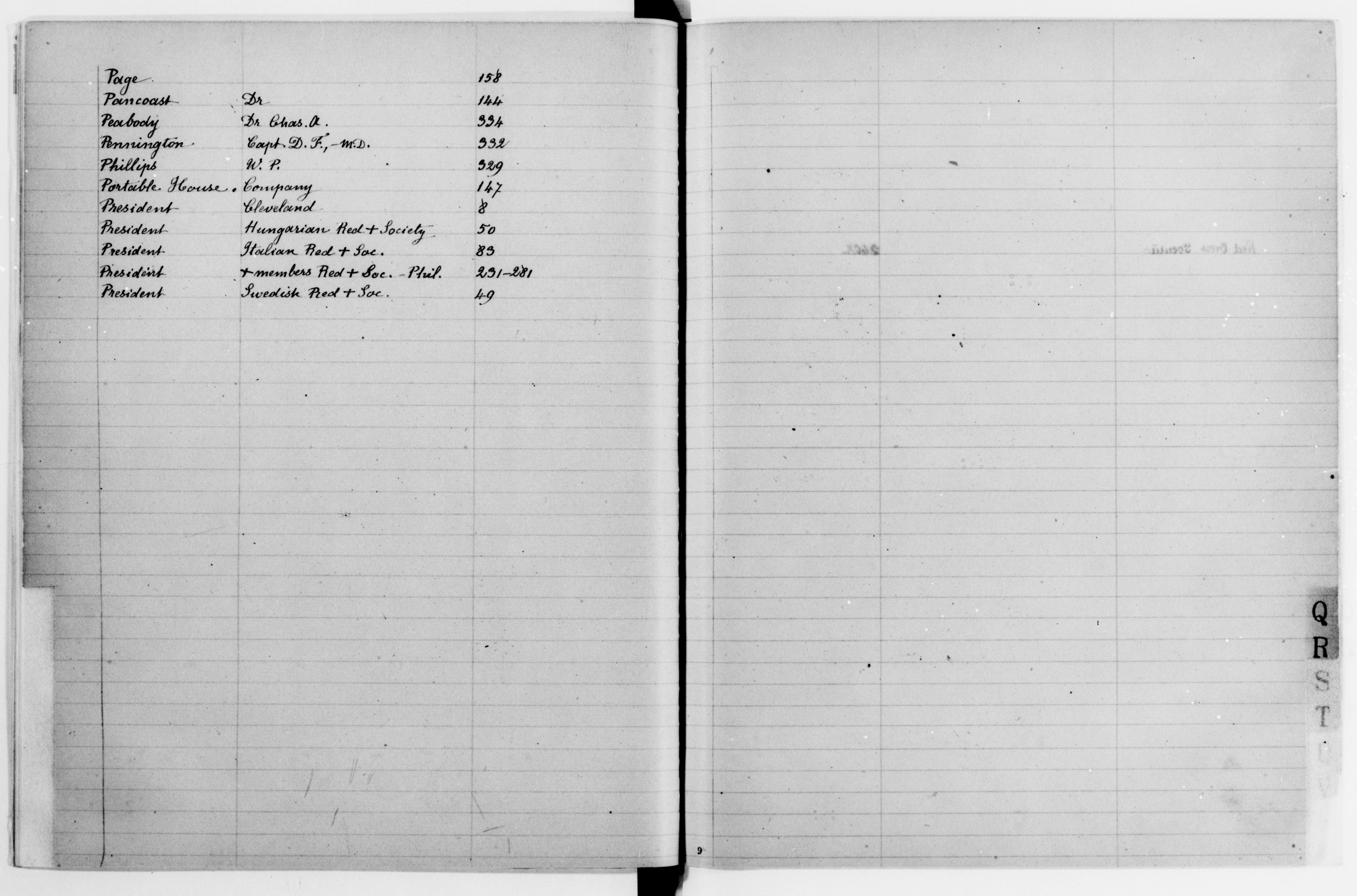 Scanned image of the current content page