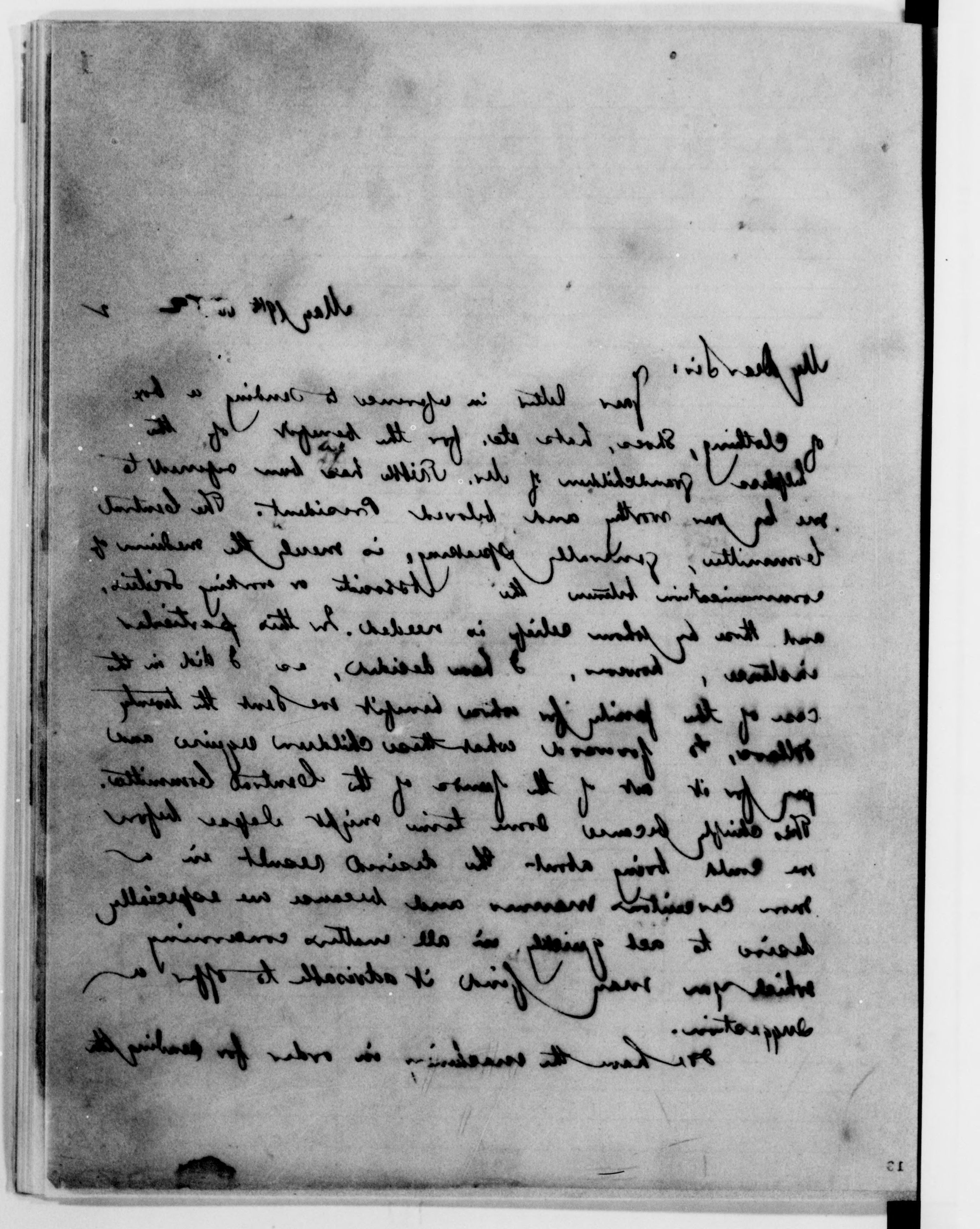 Scanned image of the current content page