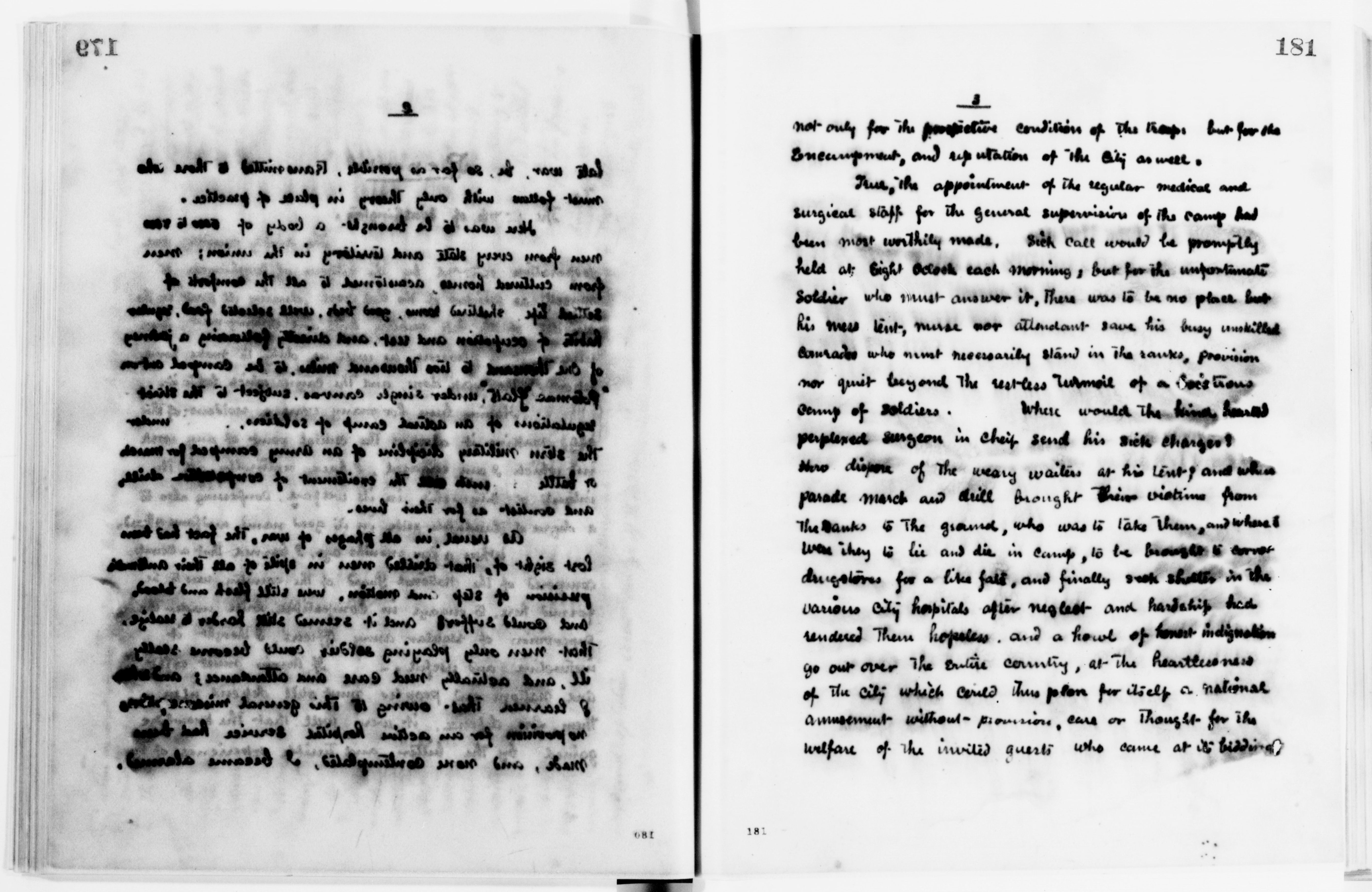 Scanned image of the current content page