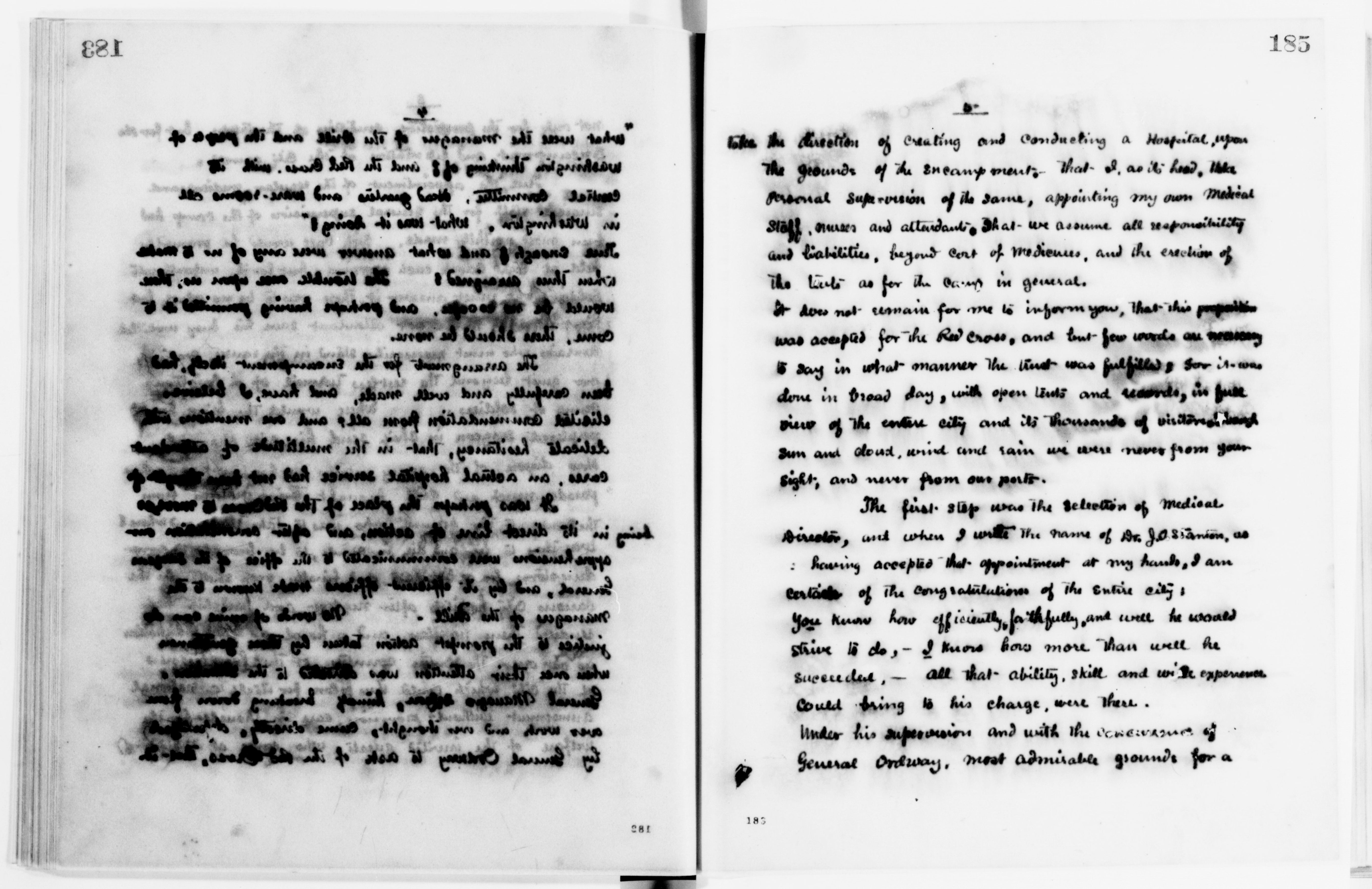 Scanned image of the current content page