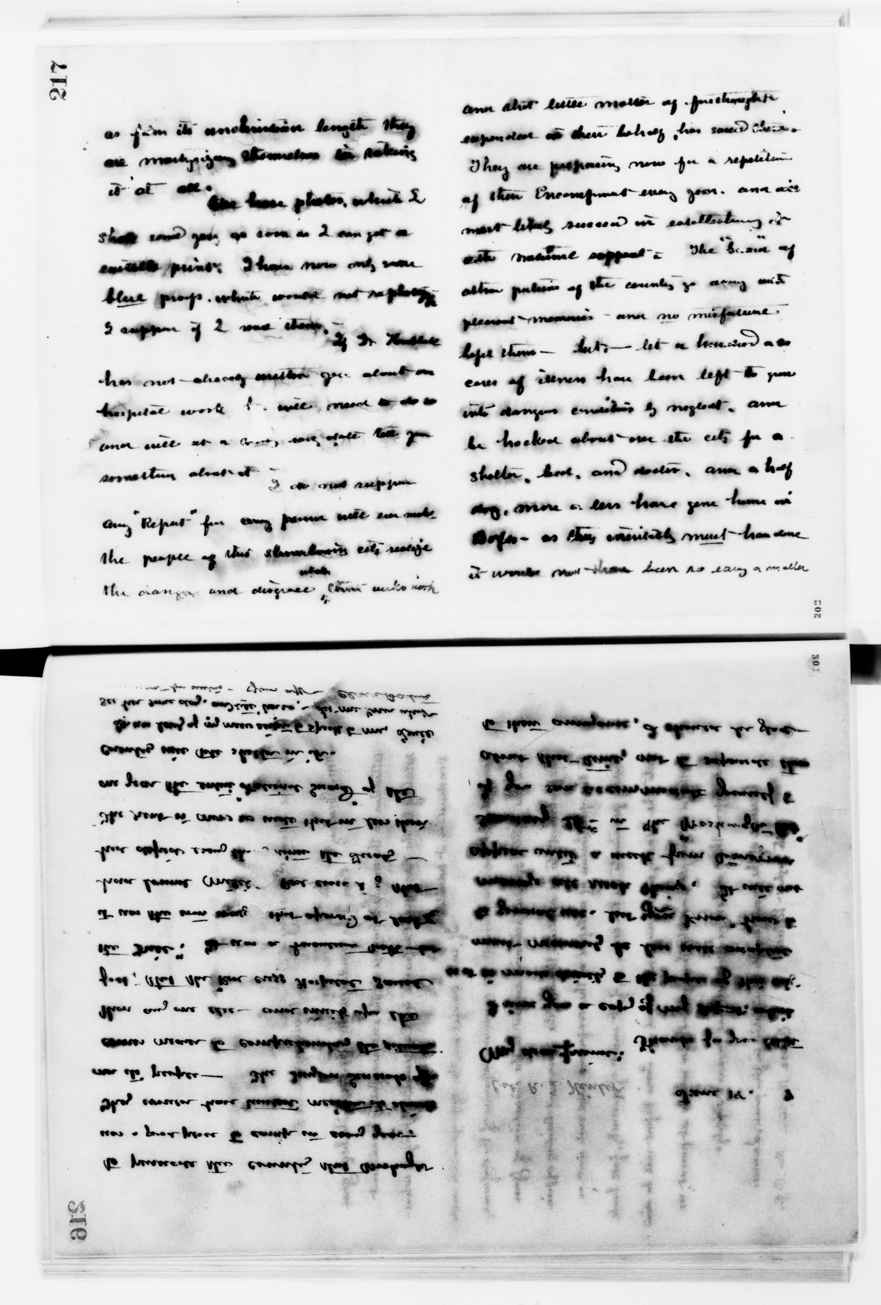 Scanned image of the current content page