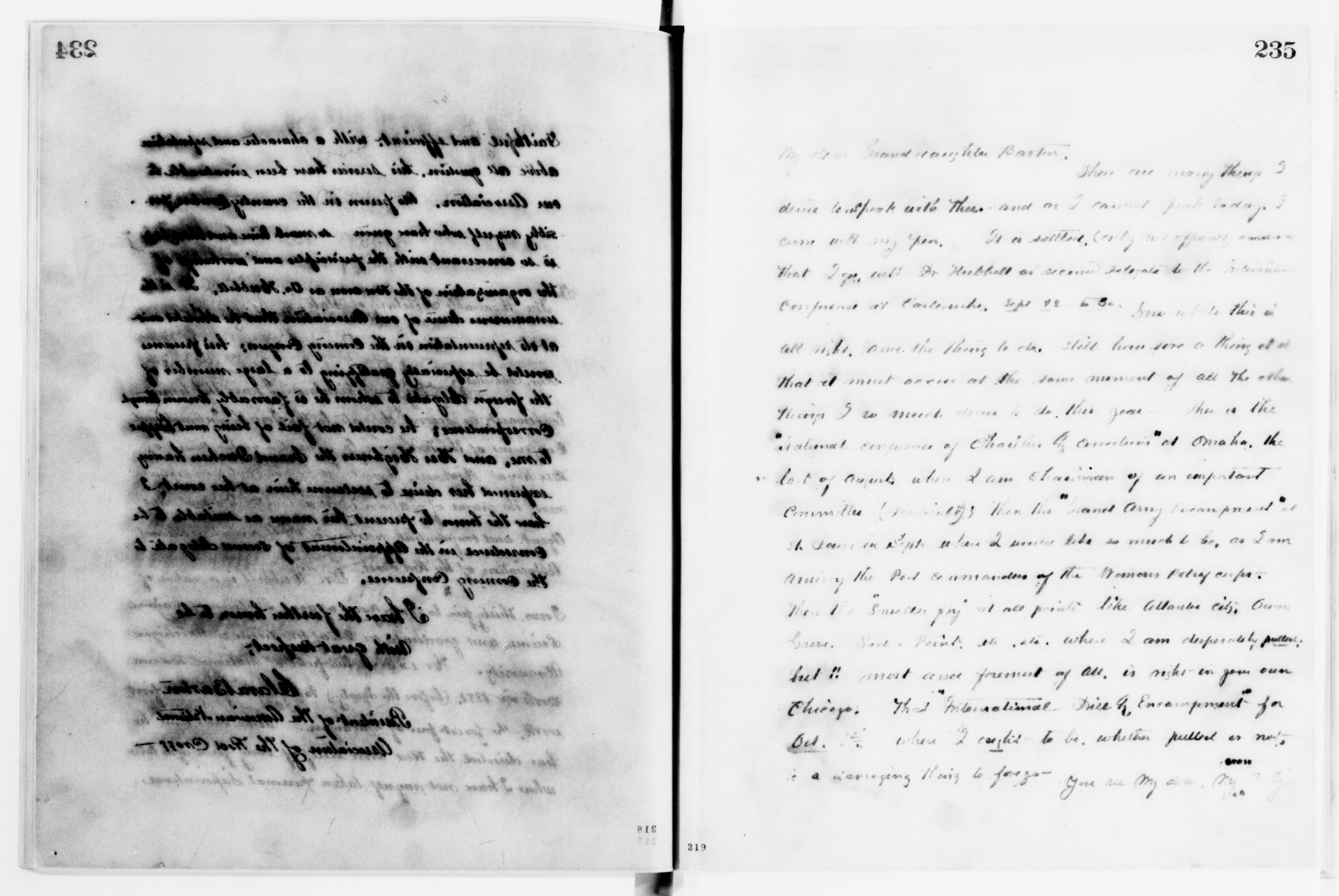 Scanned image of the current content page