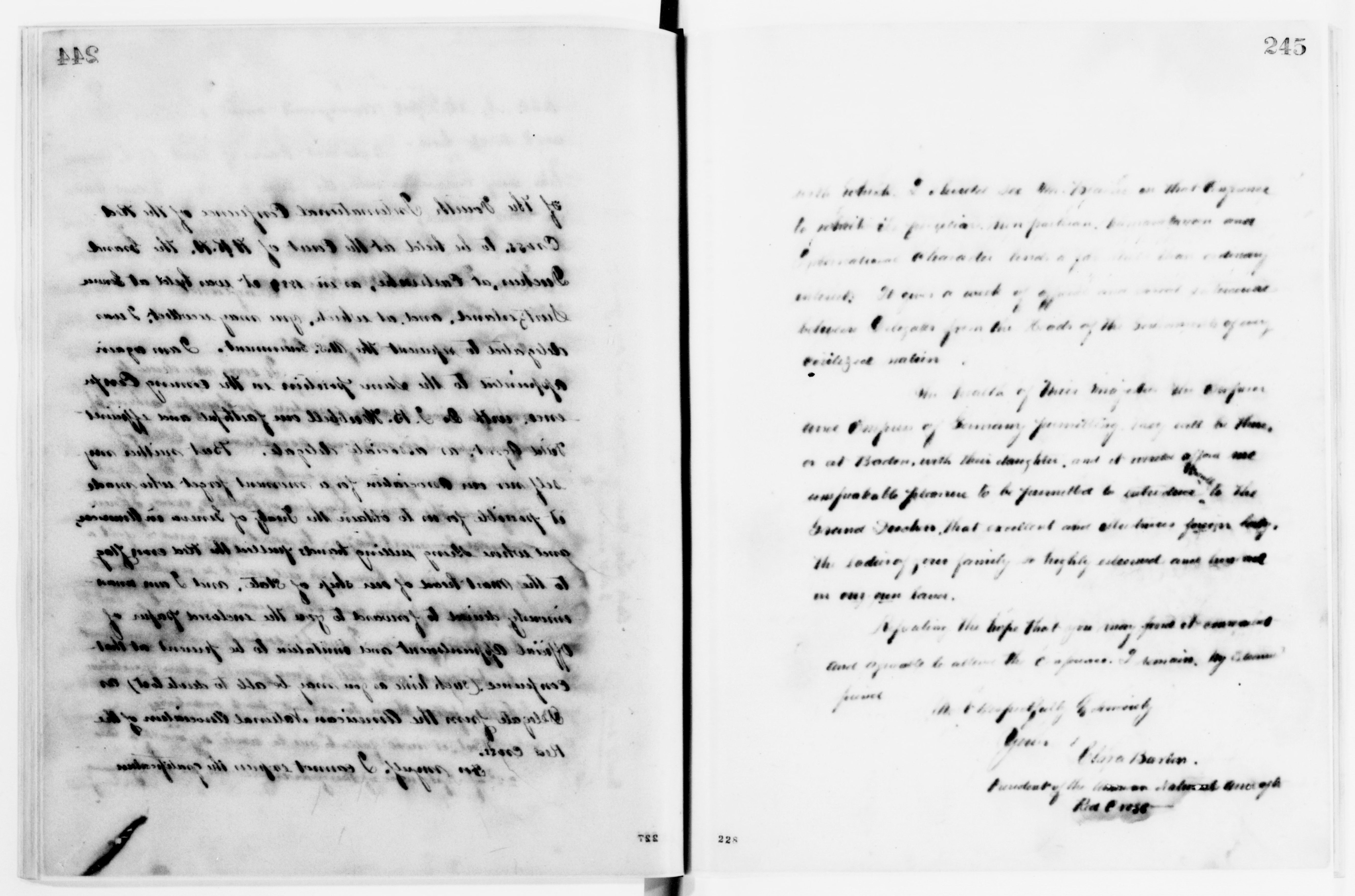 Scanned image of the current content page