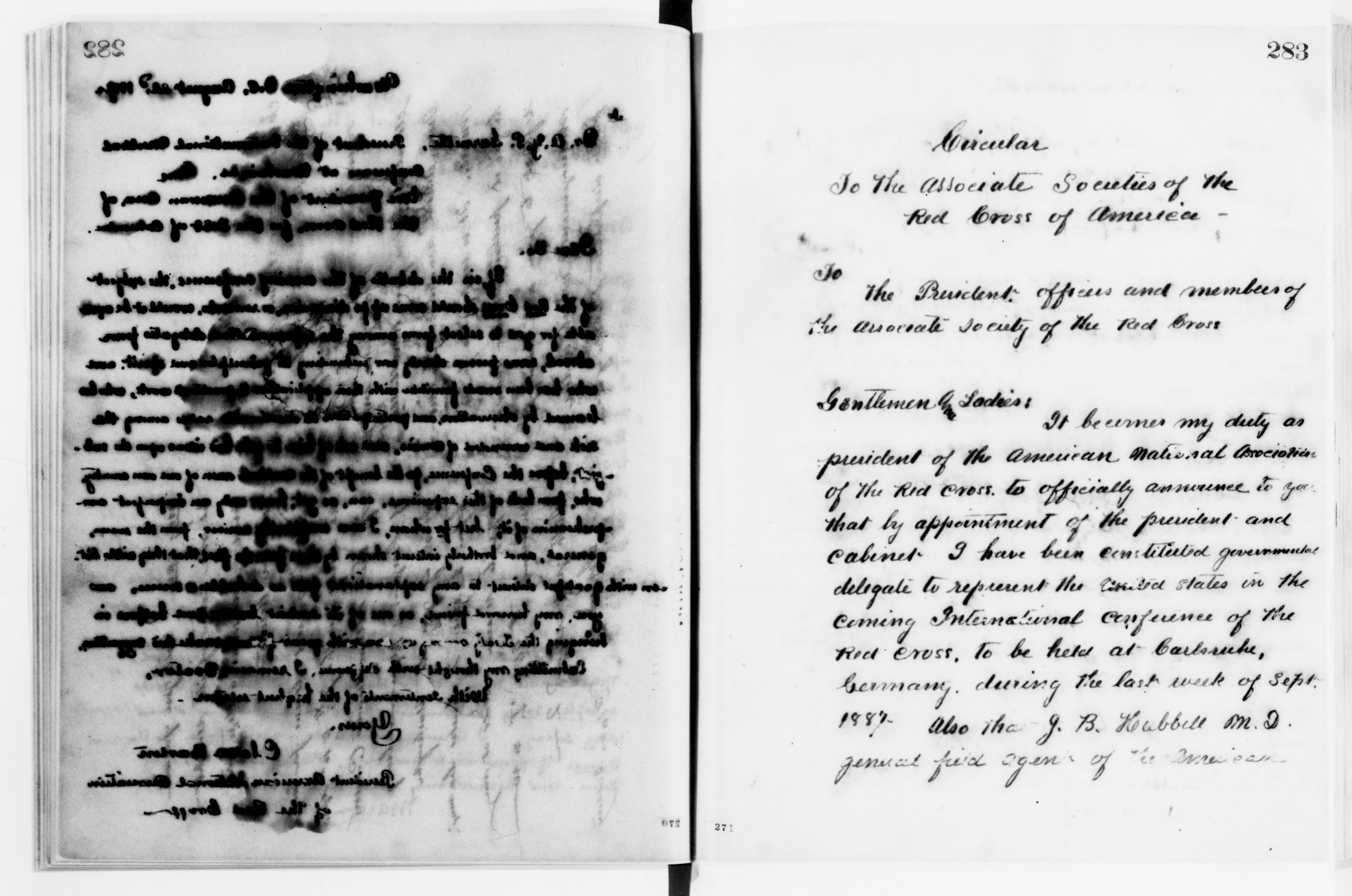 Scanned image of the current content page