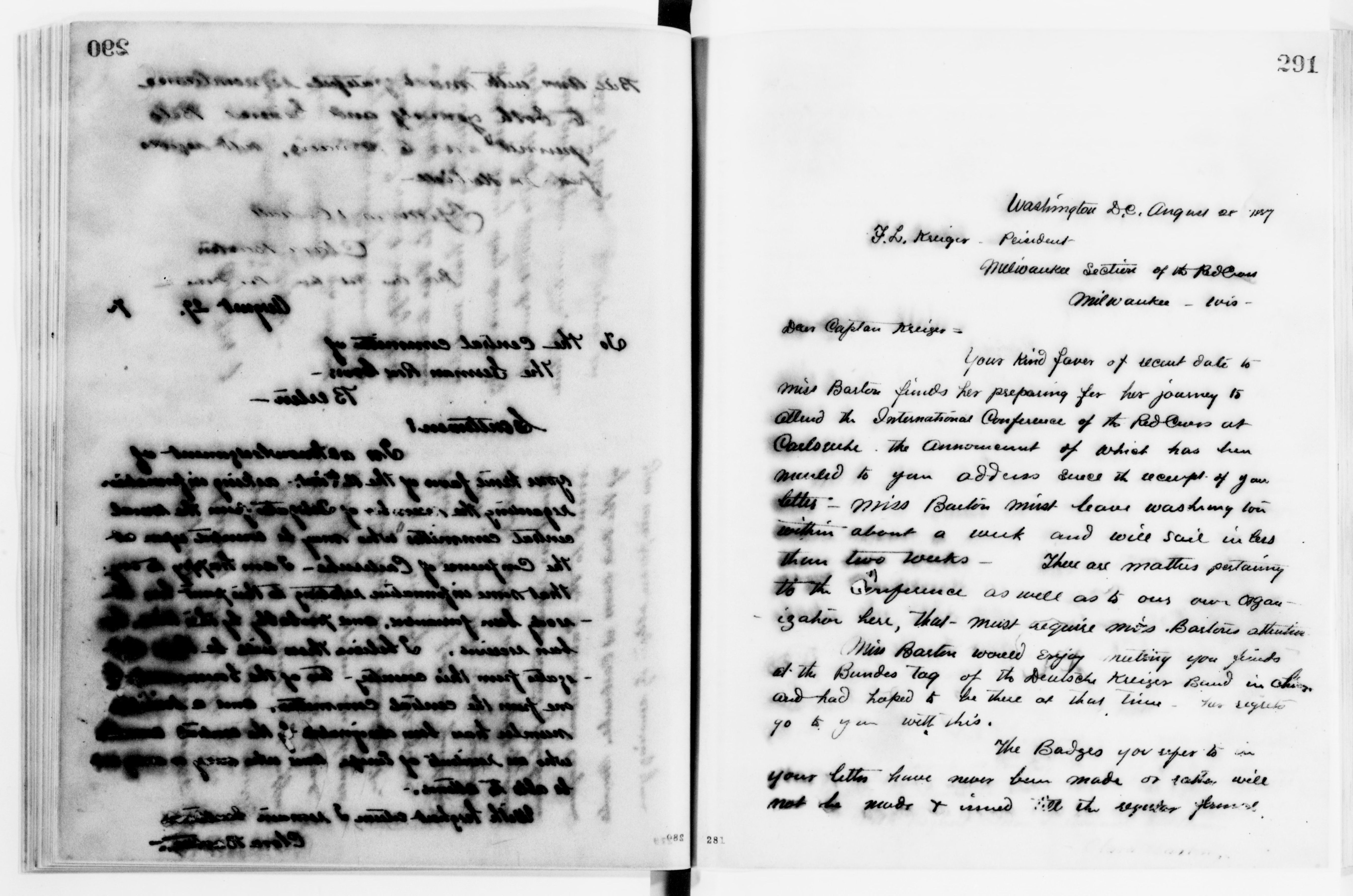 Scanned image of the current content page