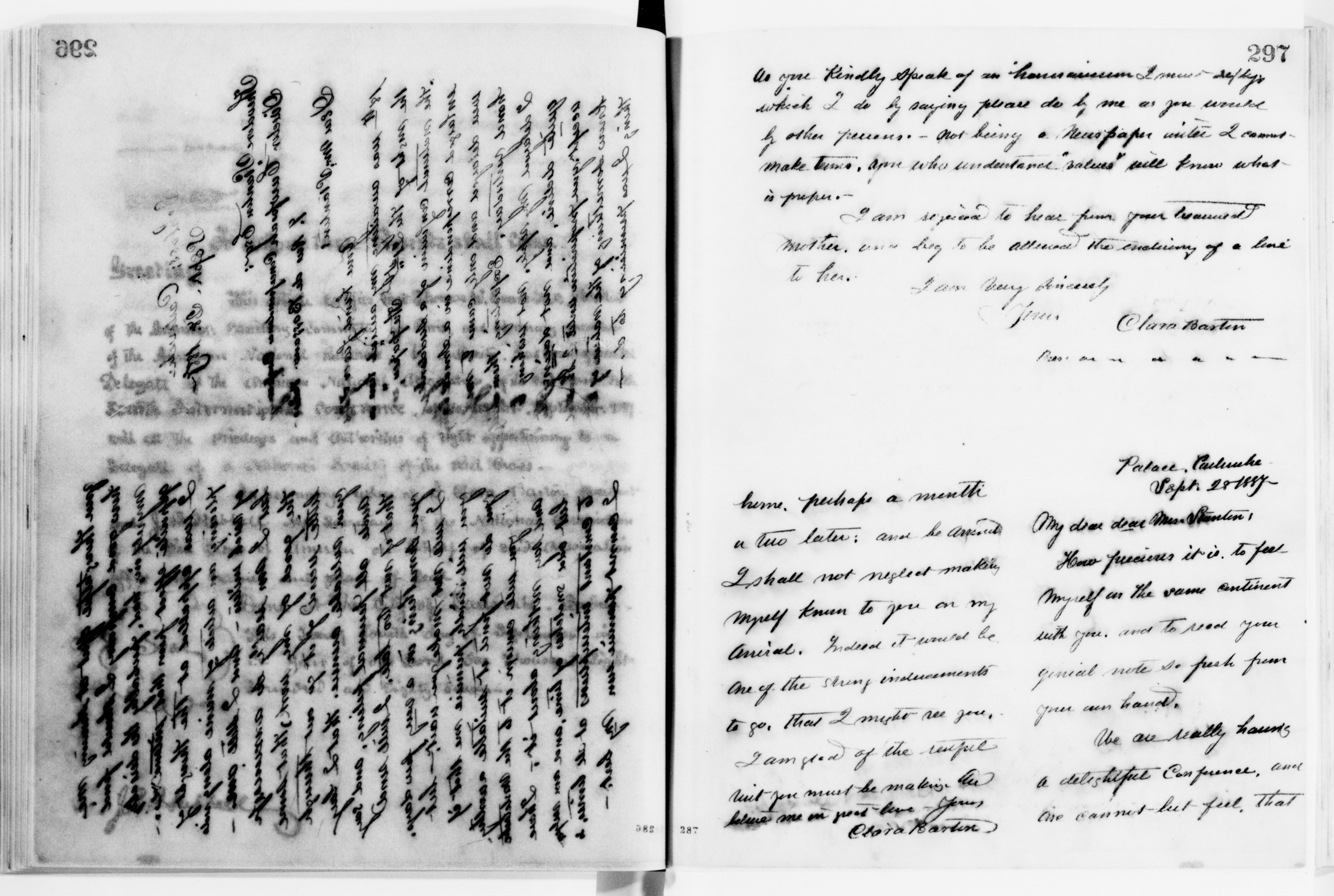 Scanned image of the current content page