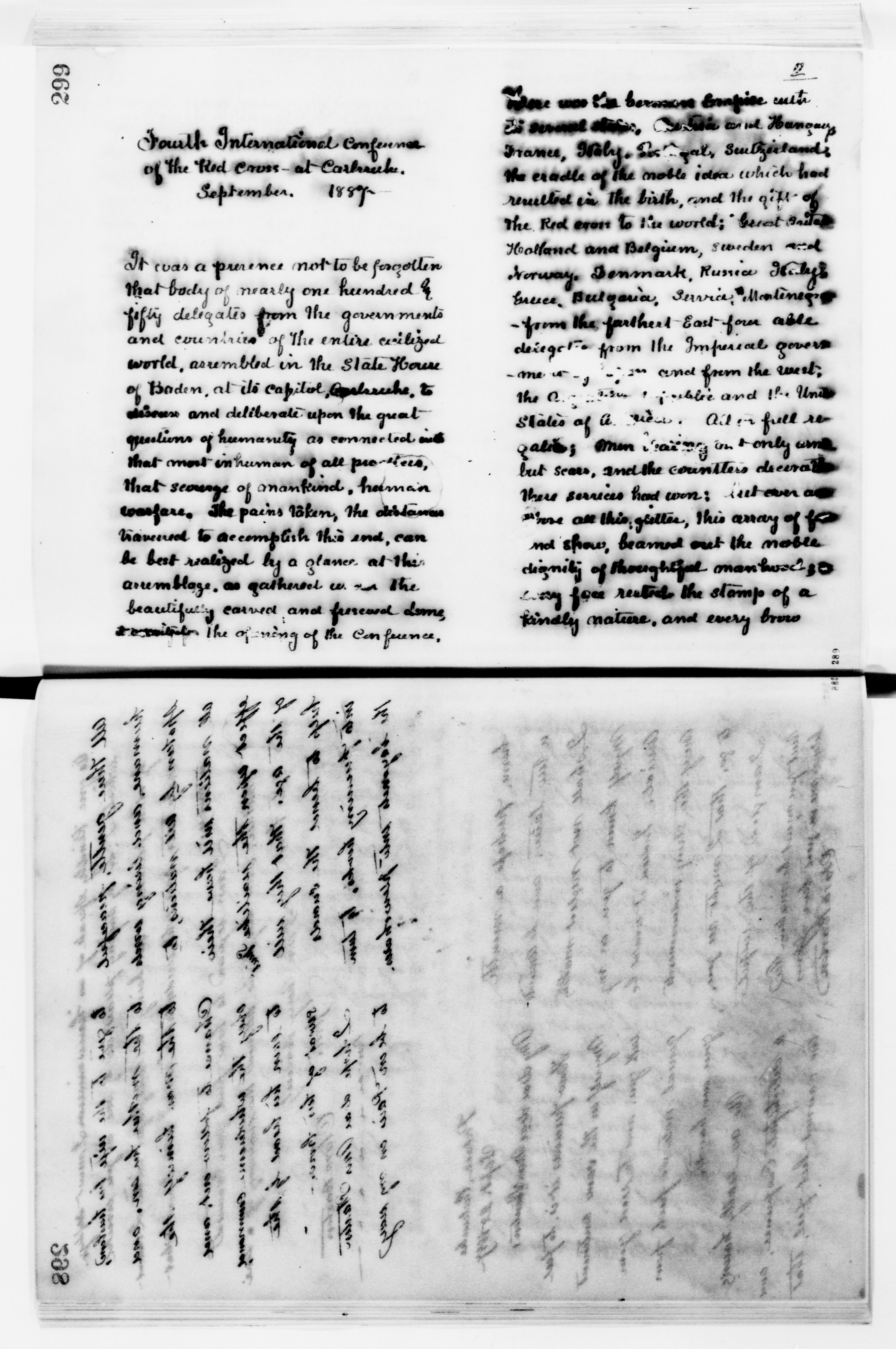 Scanned image of the current content page