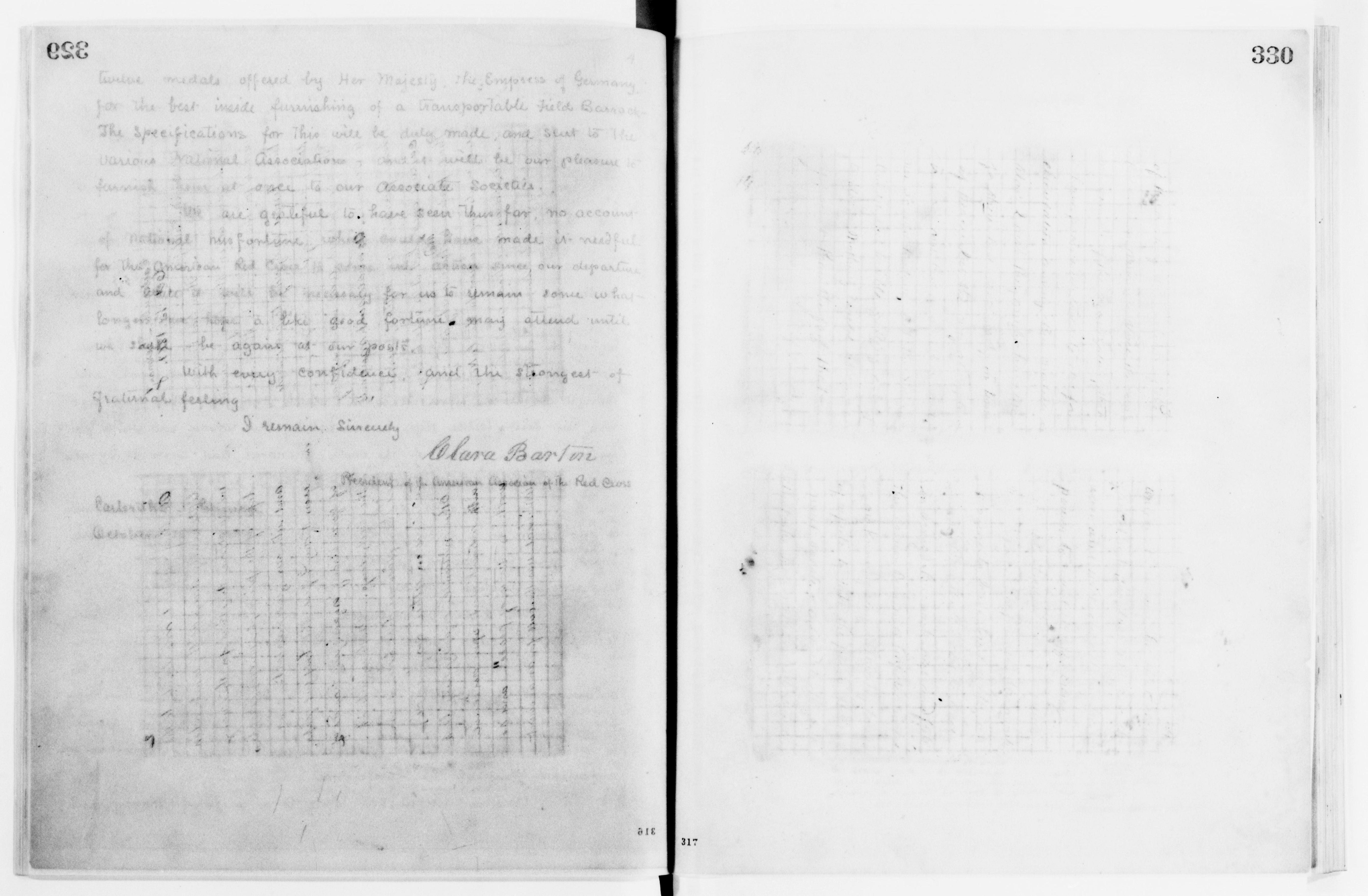 Scanned image of the current content page