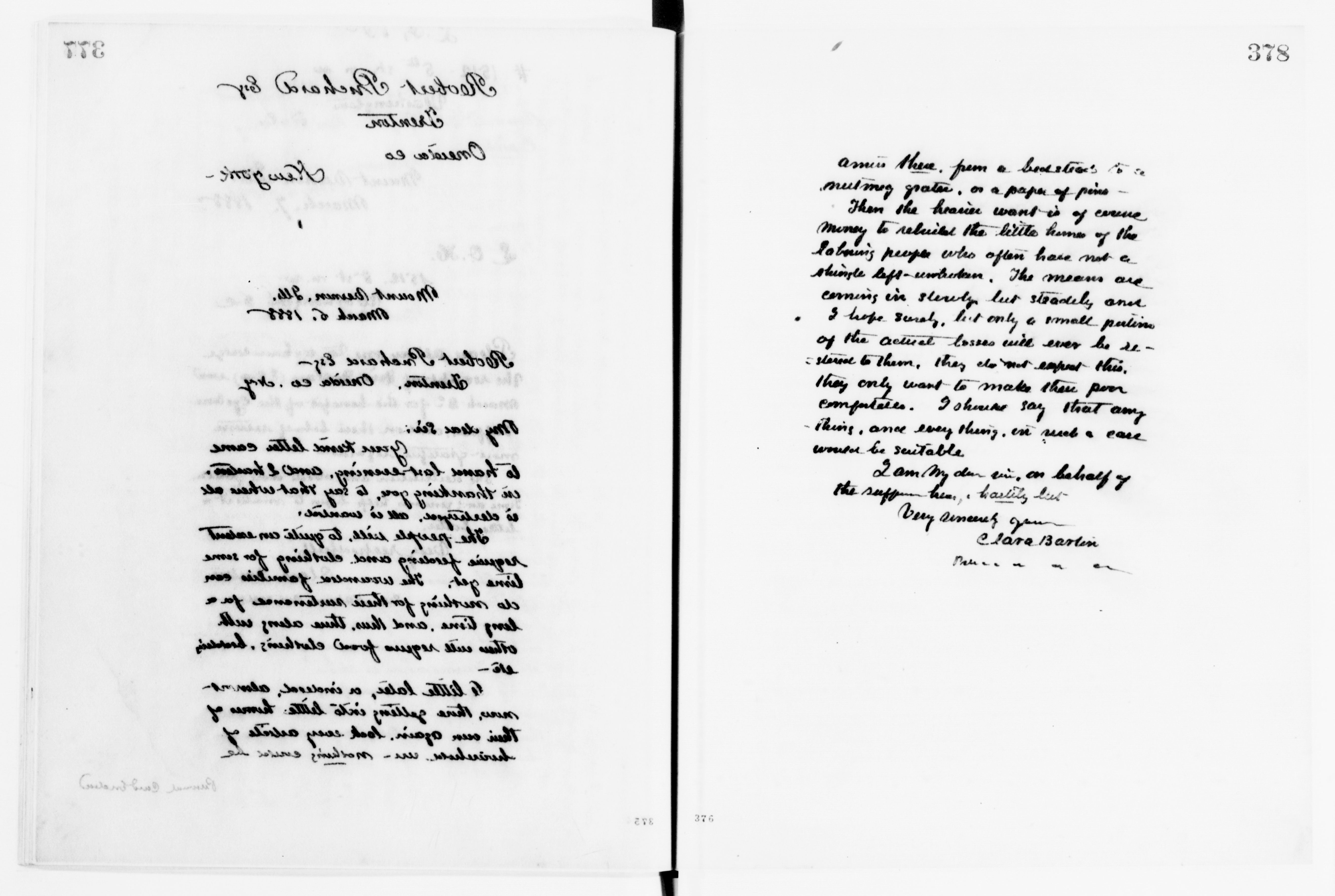 Scanned image of the current content page