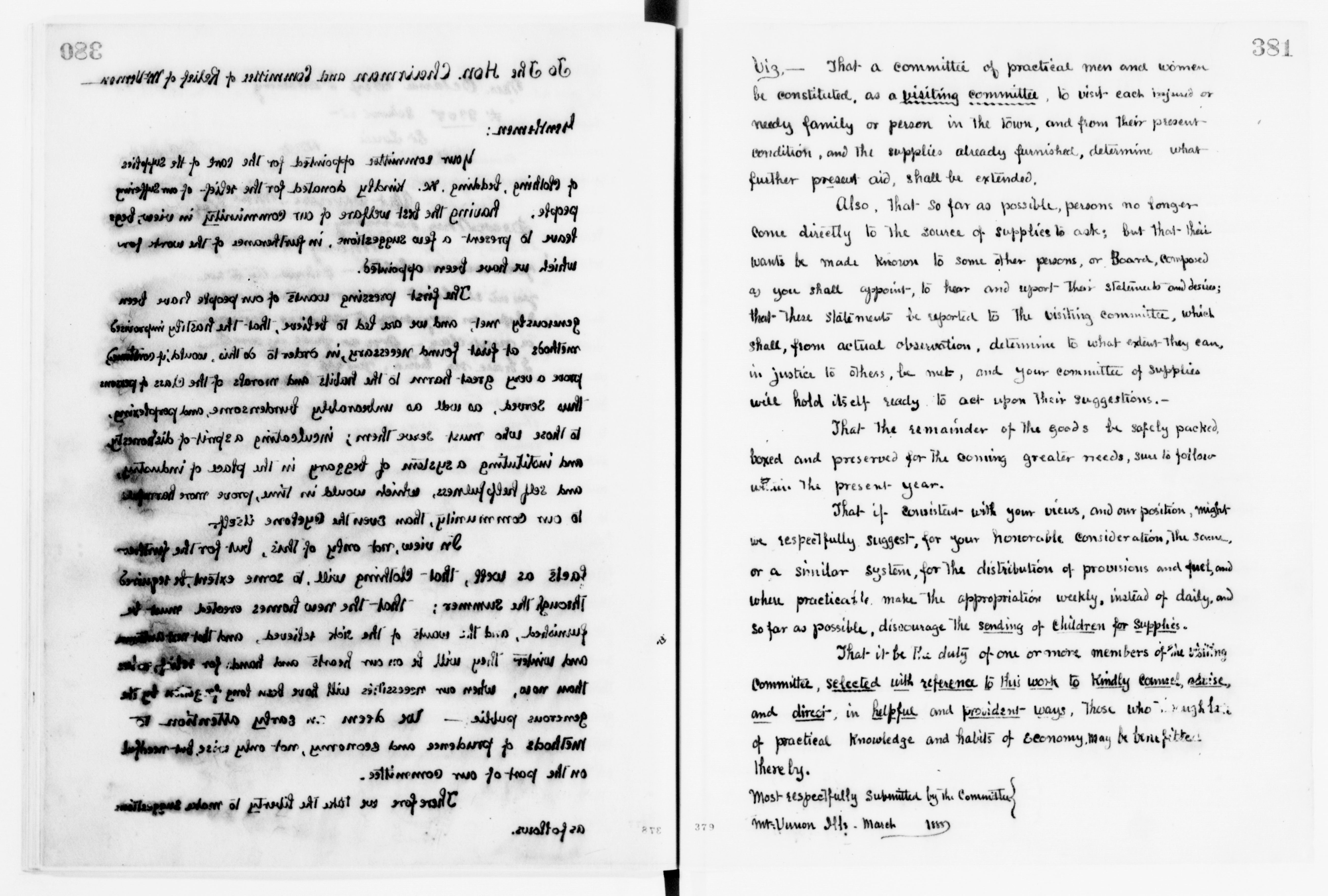 Scanned image of the current content page