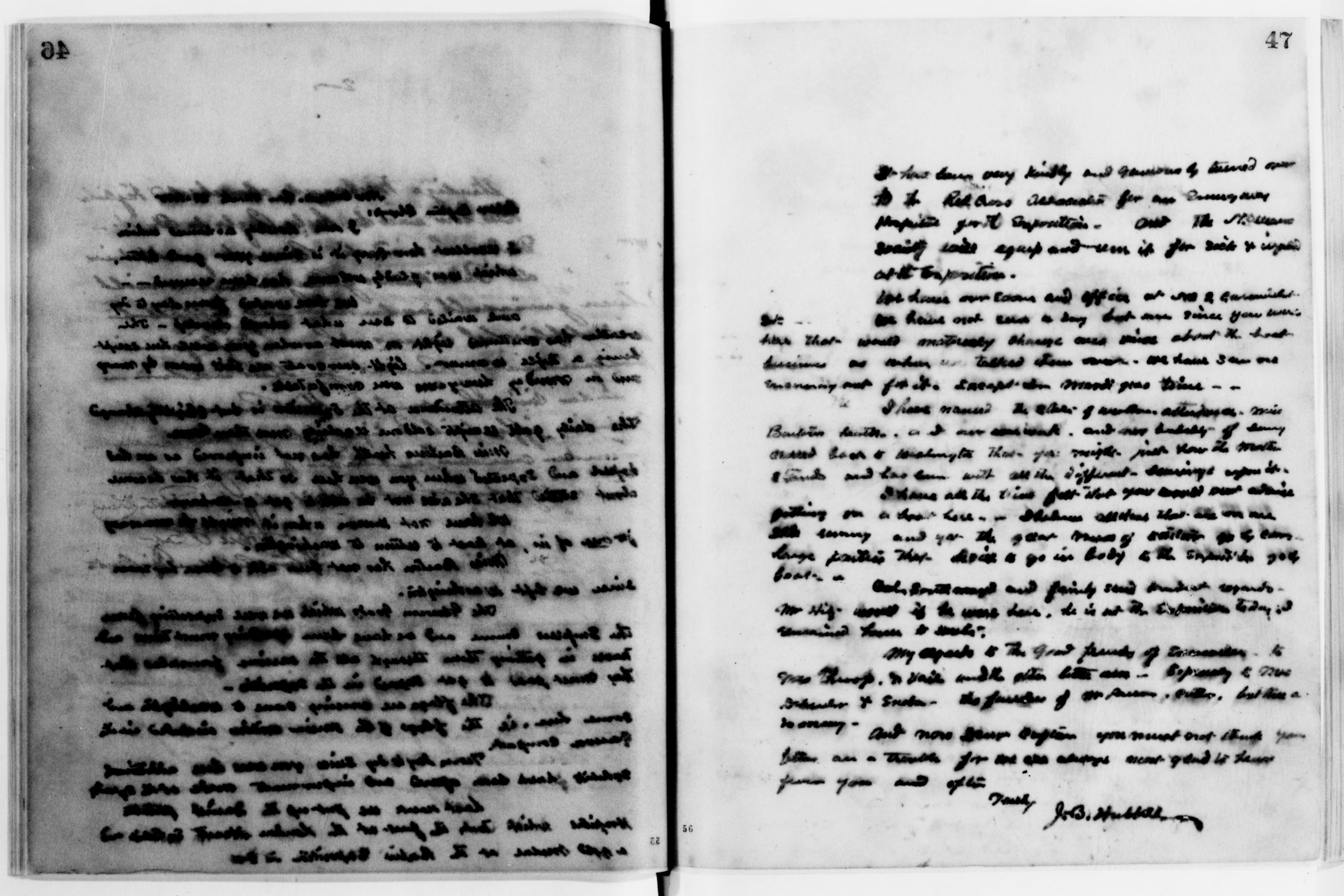 Scanned image of the current content page