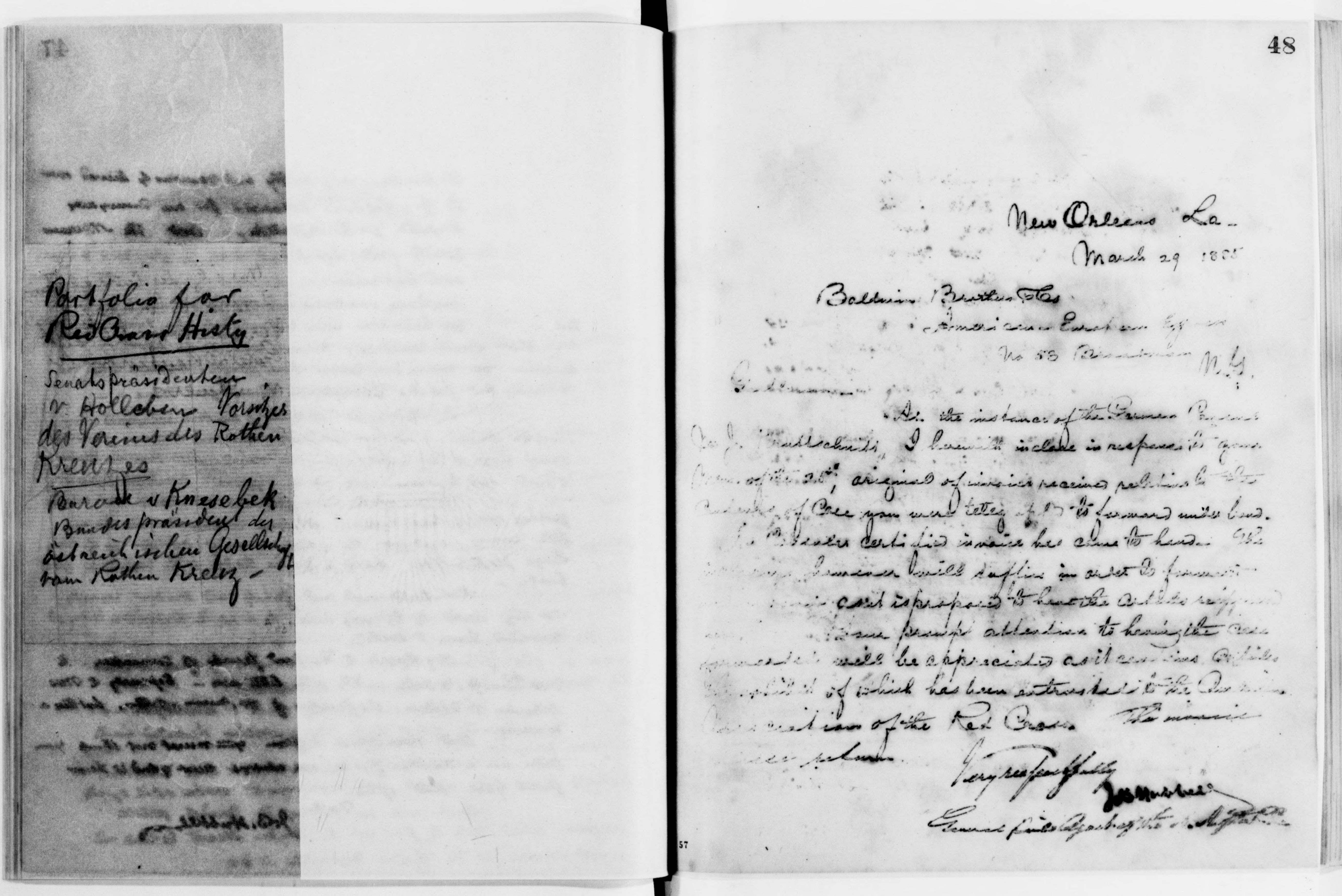 Scanned image of the current content page