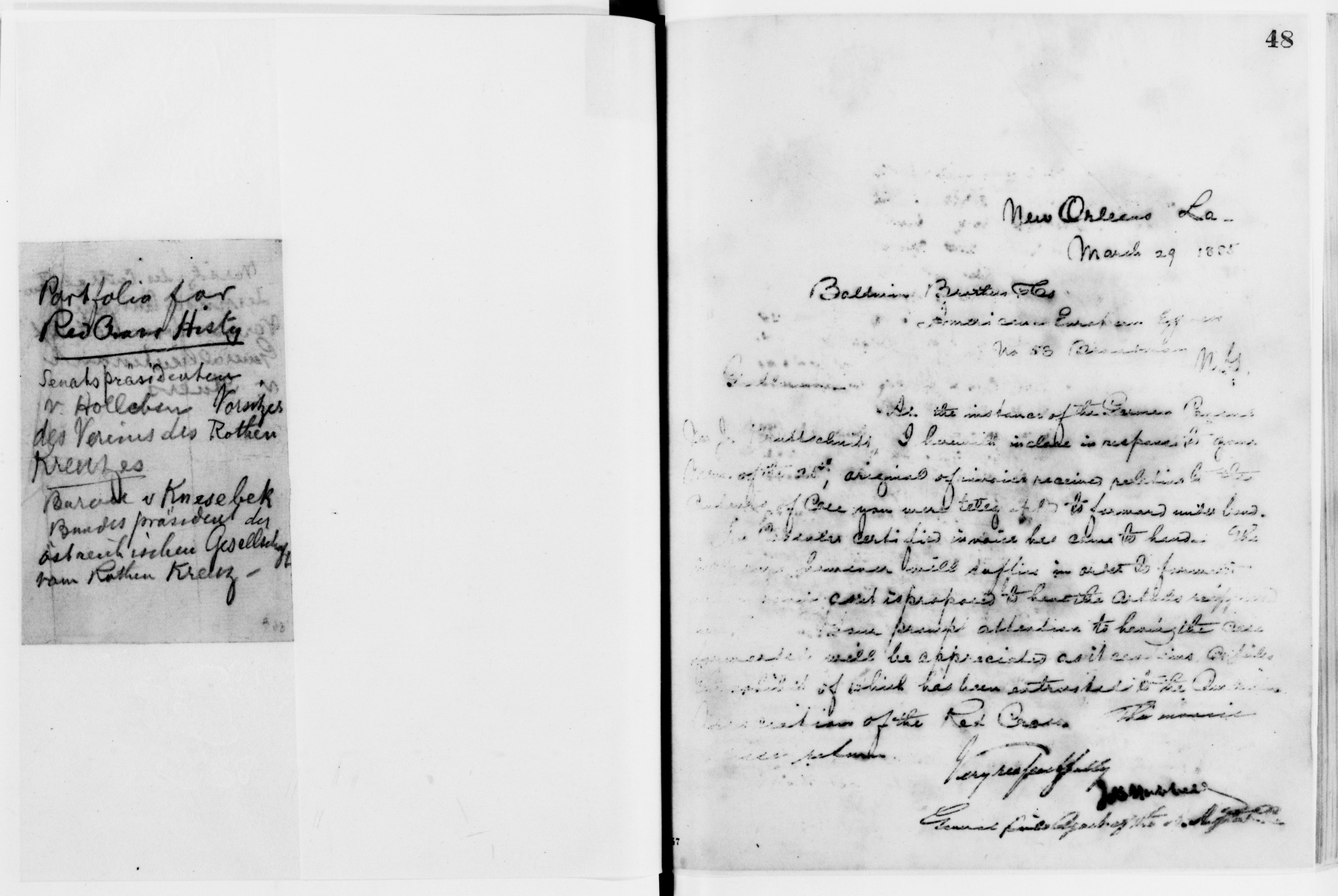 Scanned image of the current content page