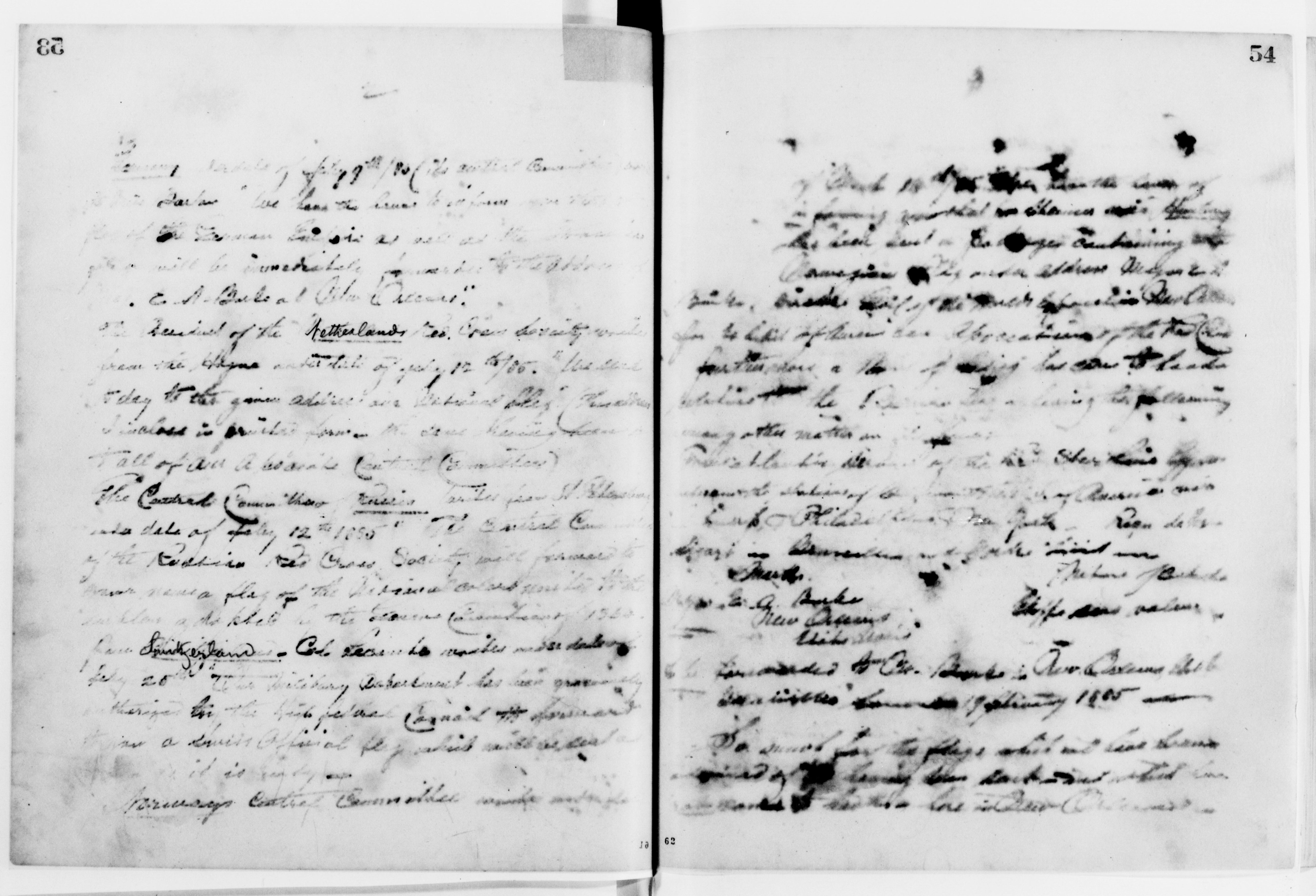 Scanned image of the current content page