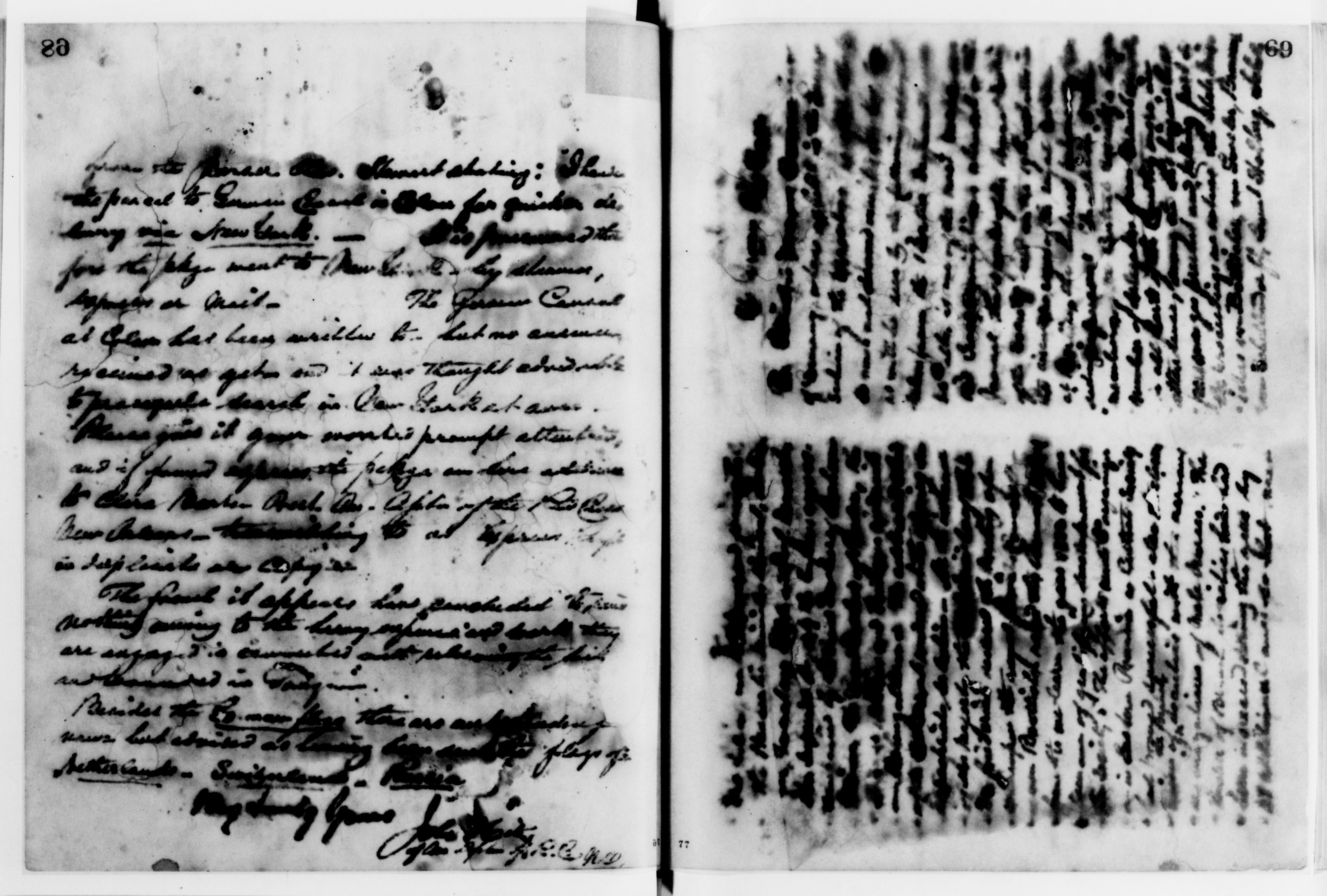Scanned image of the current content page