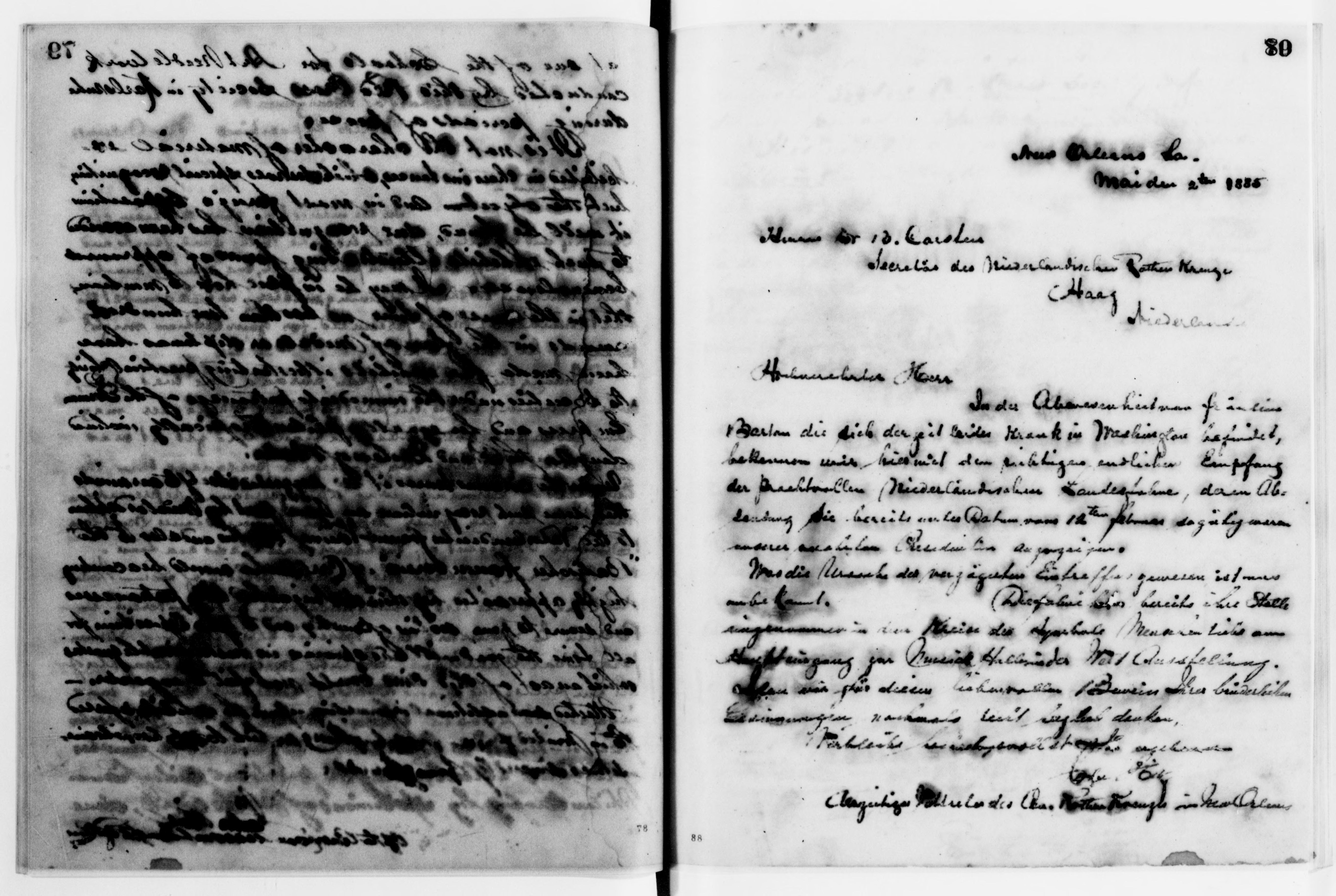 Scanned image of the current content page