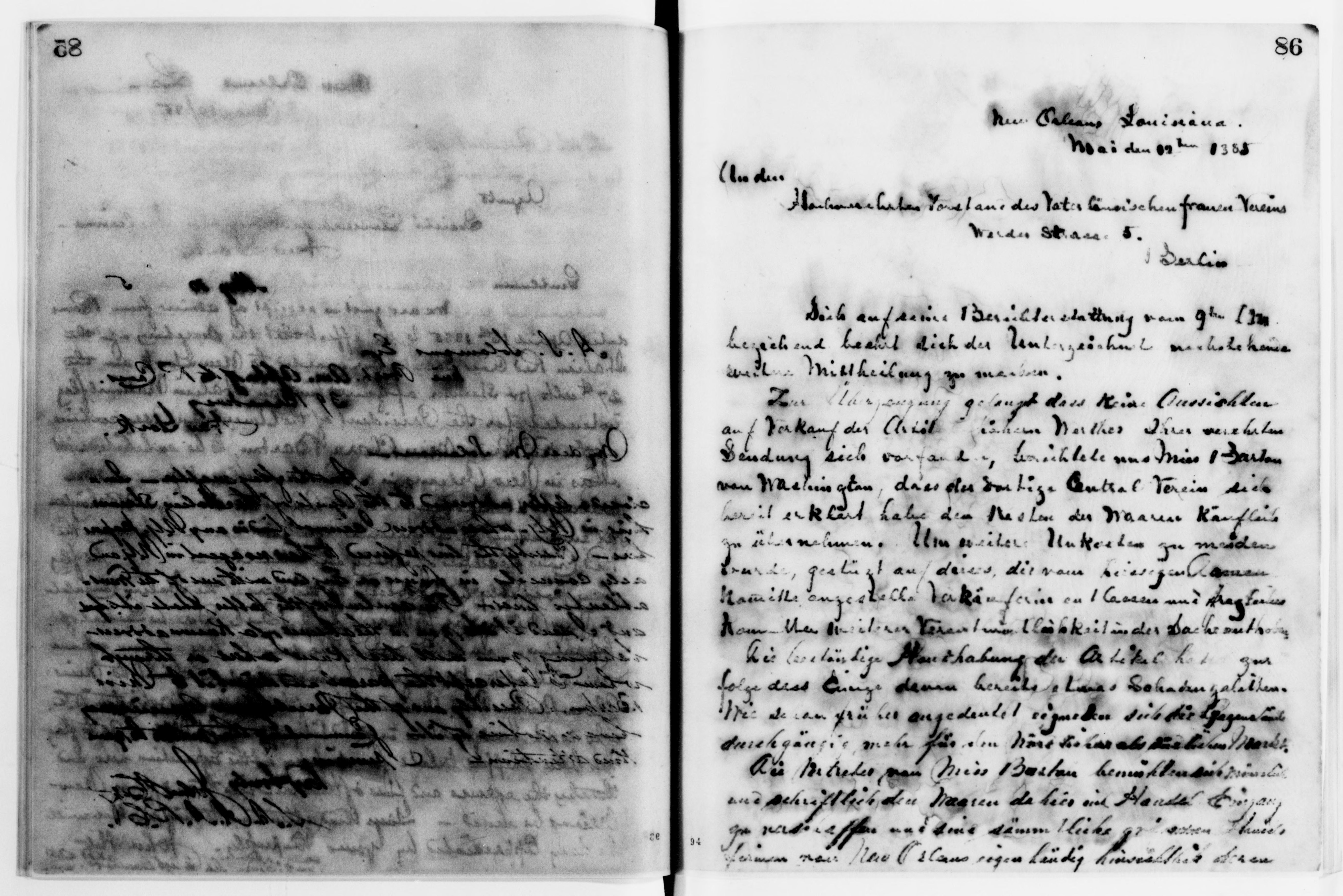 Scanned image of the current content page