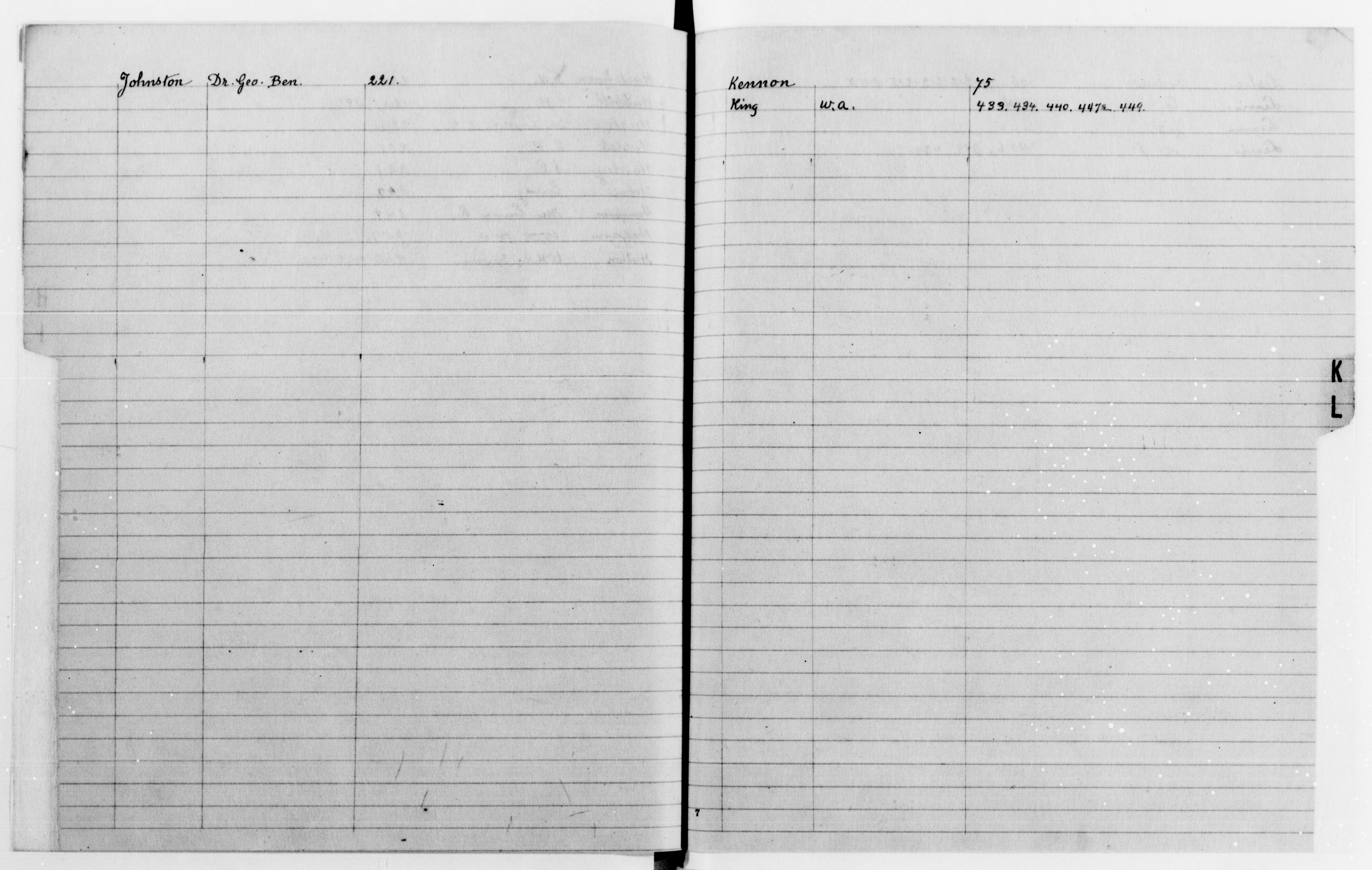 Scanned image of the current content page