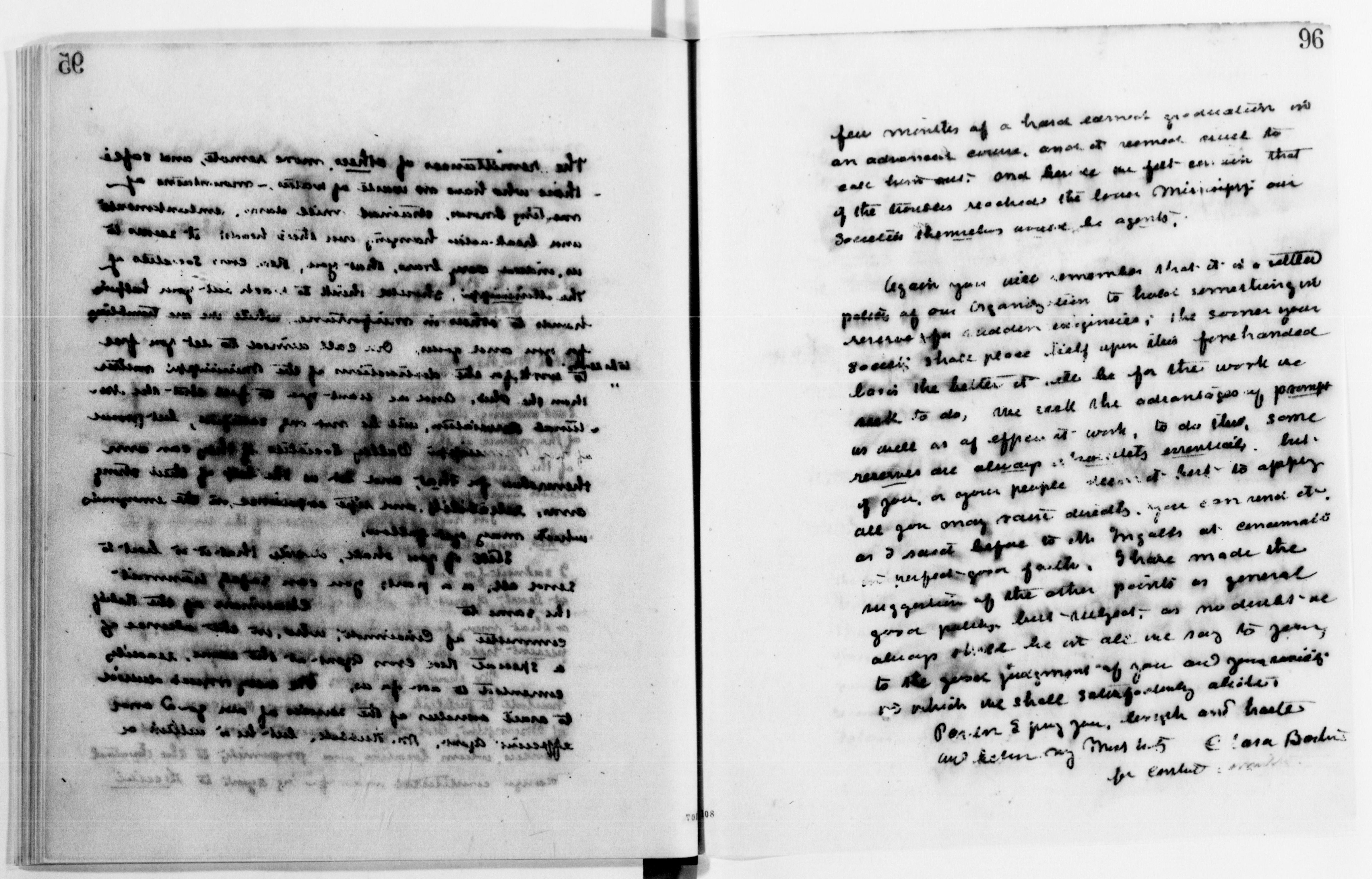 Scanned image of the current content page