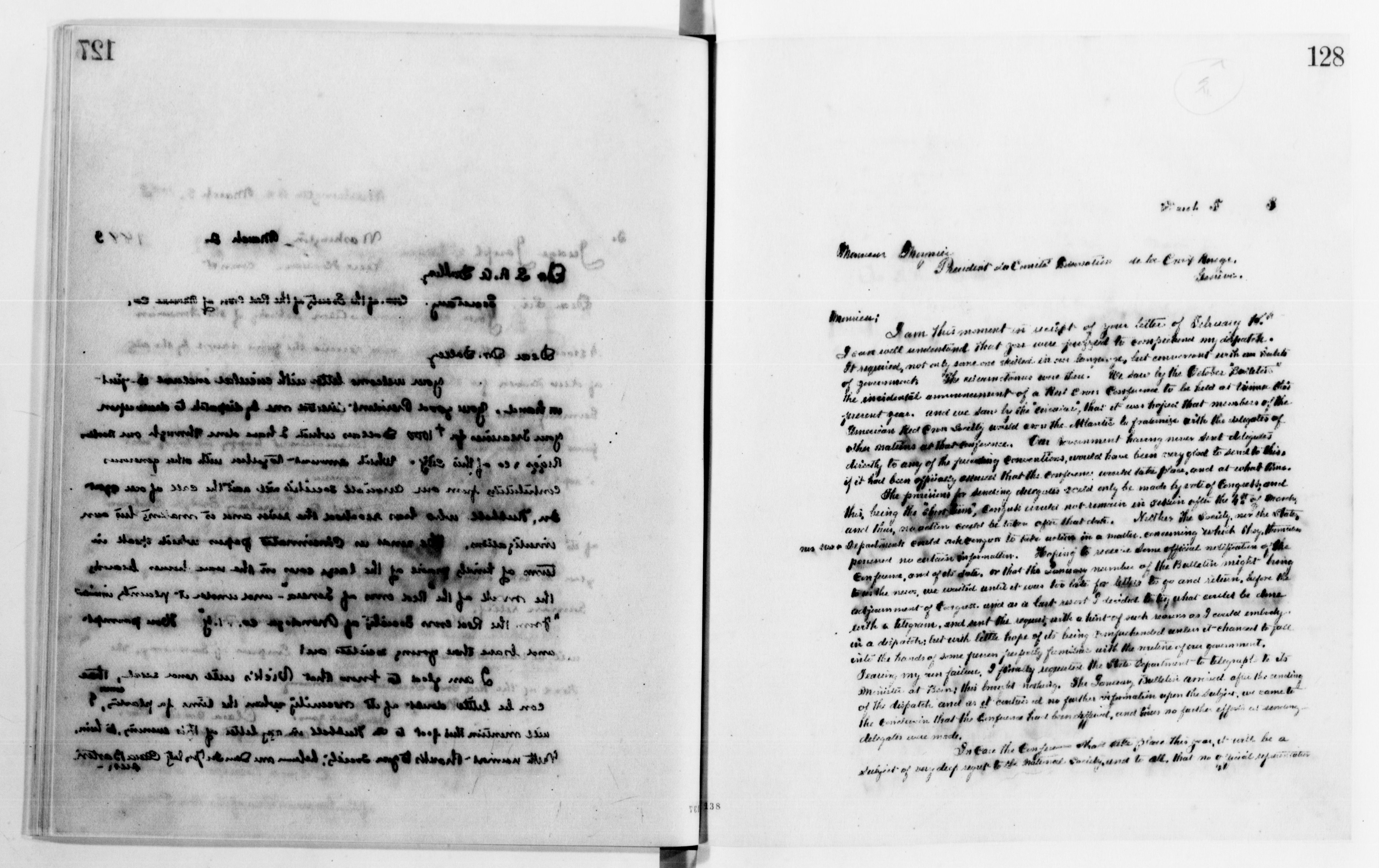 Scanned image of the current content page