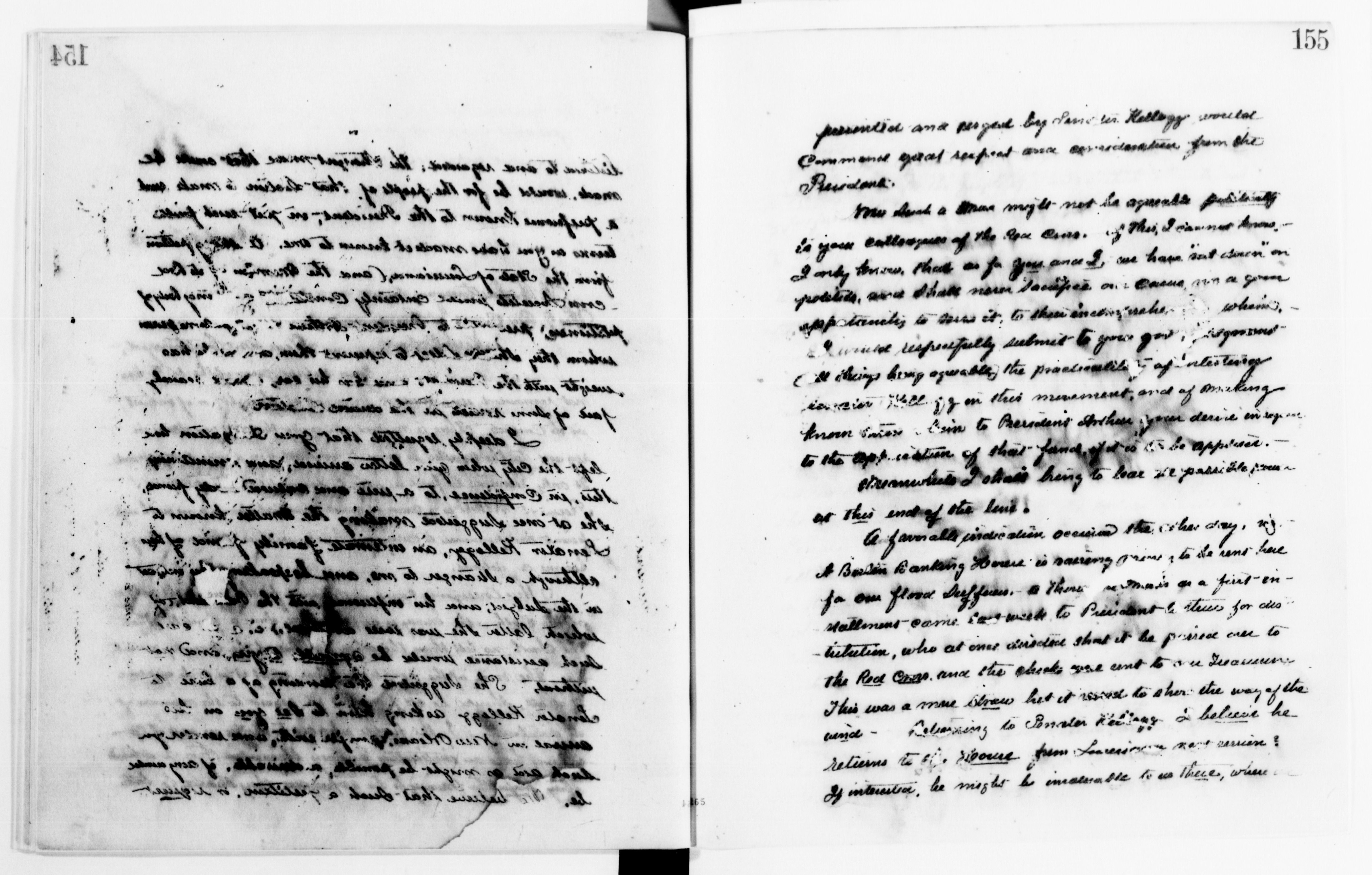 Scanned image of the current content page