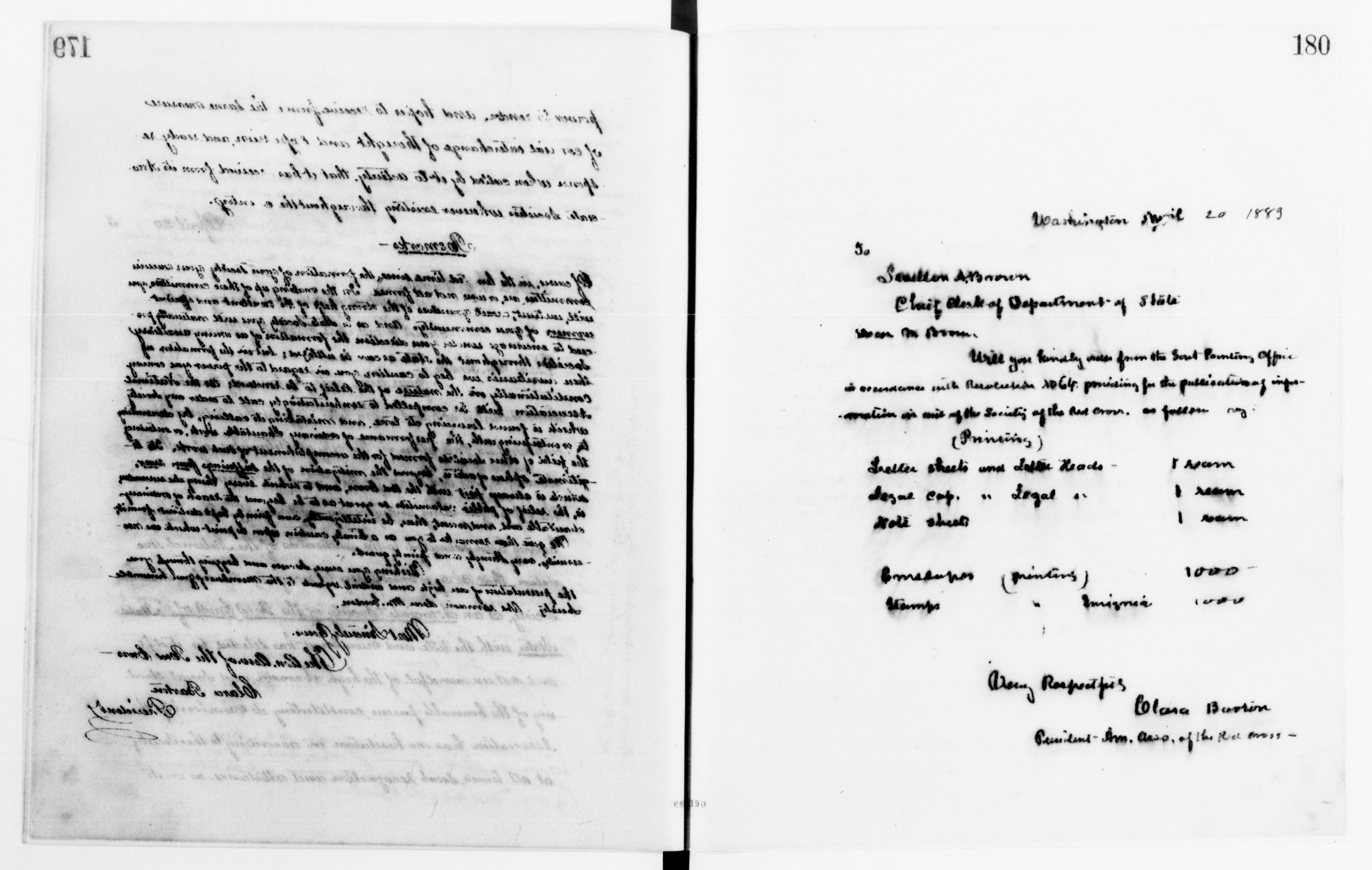 Scanned image of the current content page