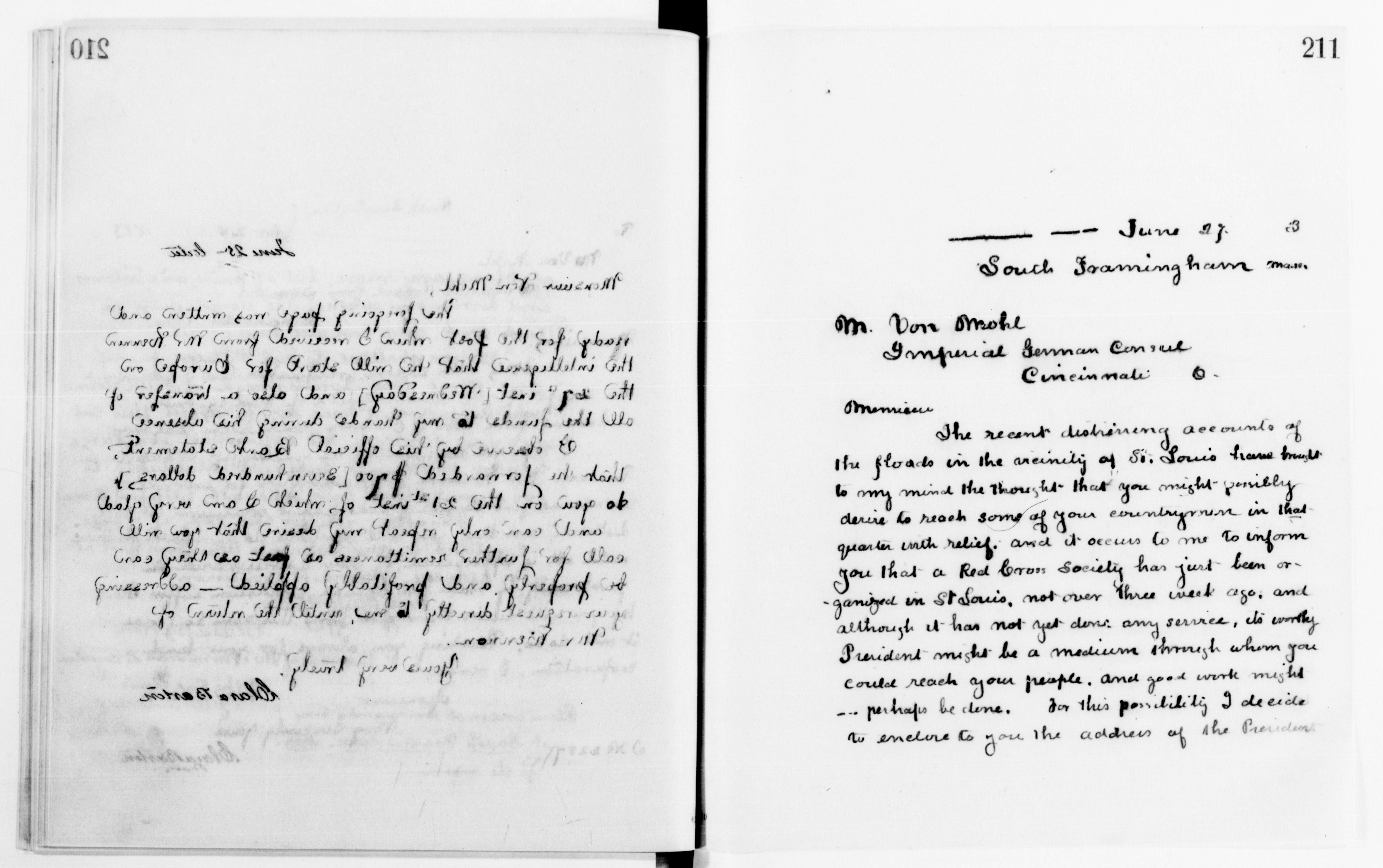 Scanned image of the current content page