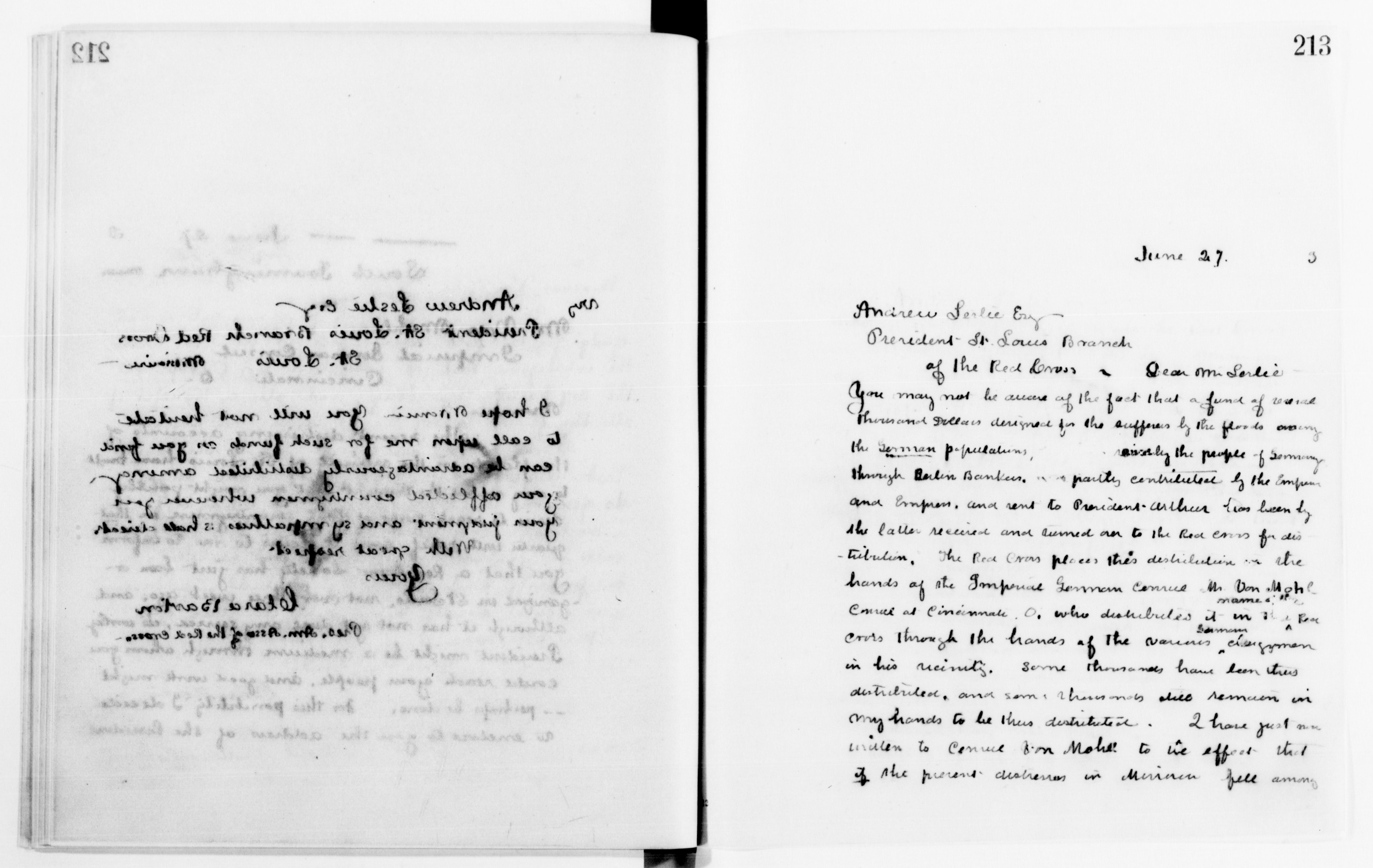 Scanned image of the current content page