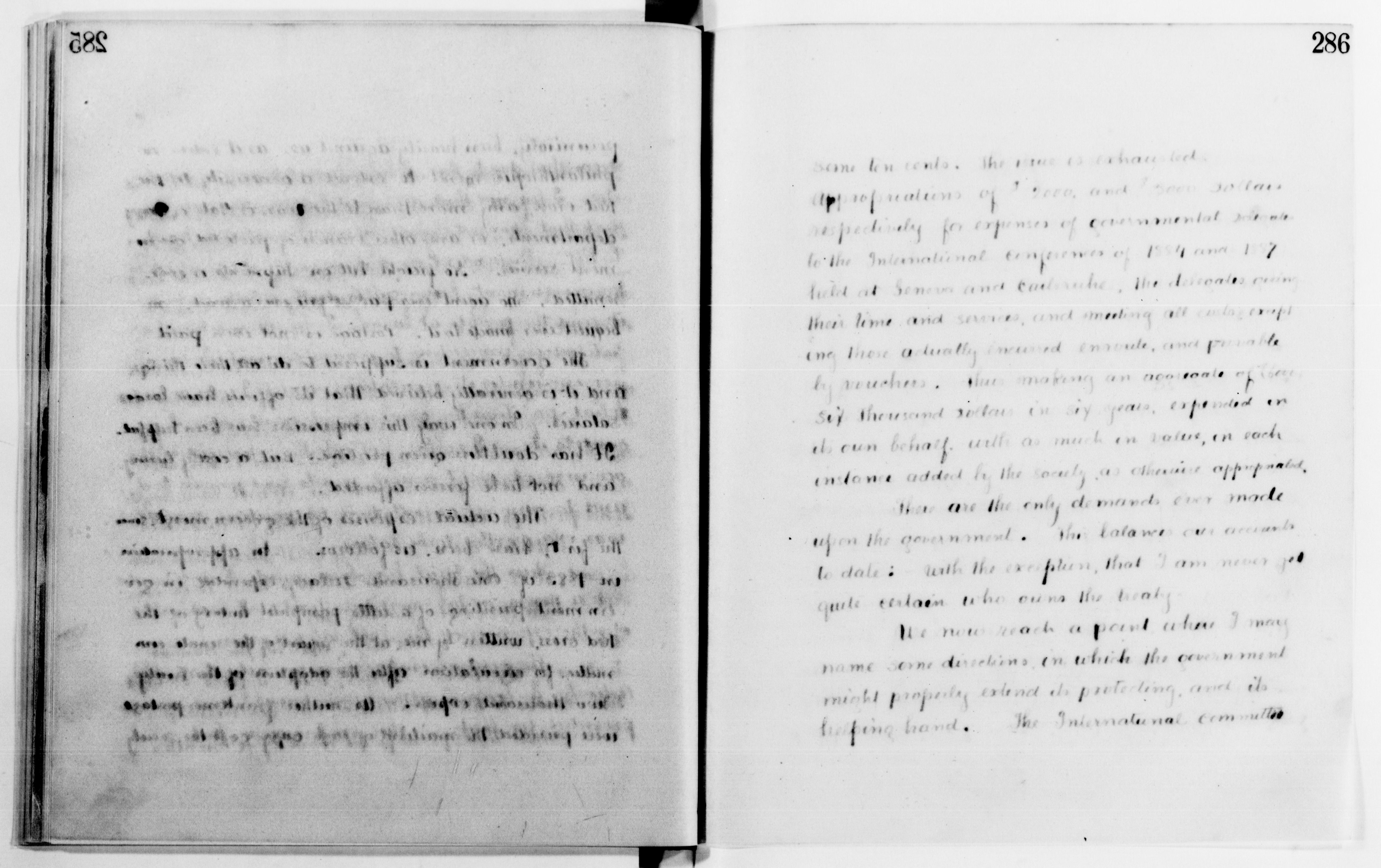 Scanned image of the current content page