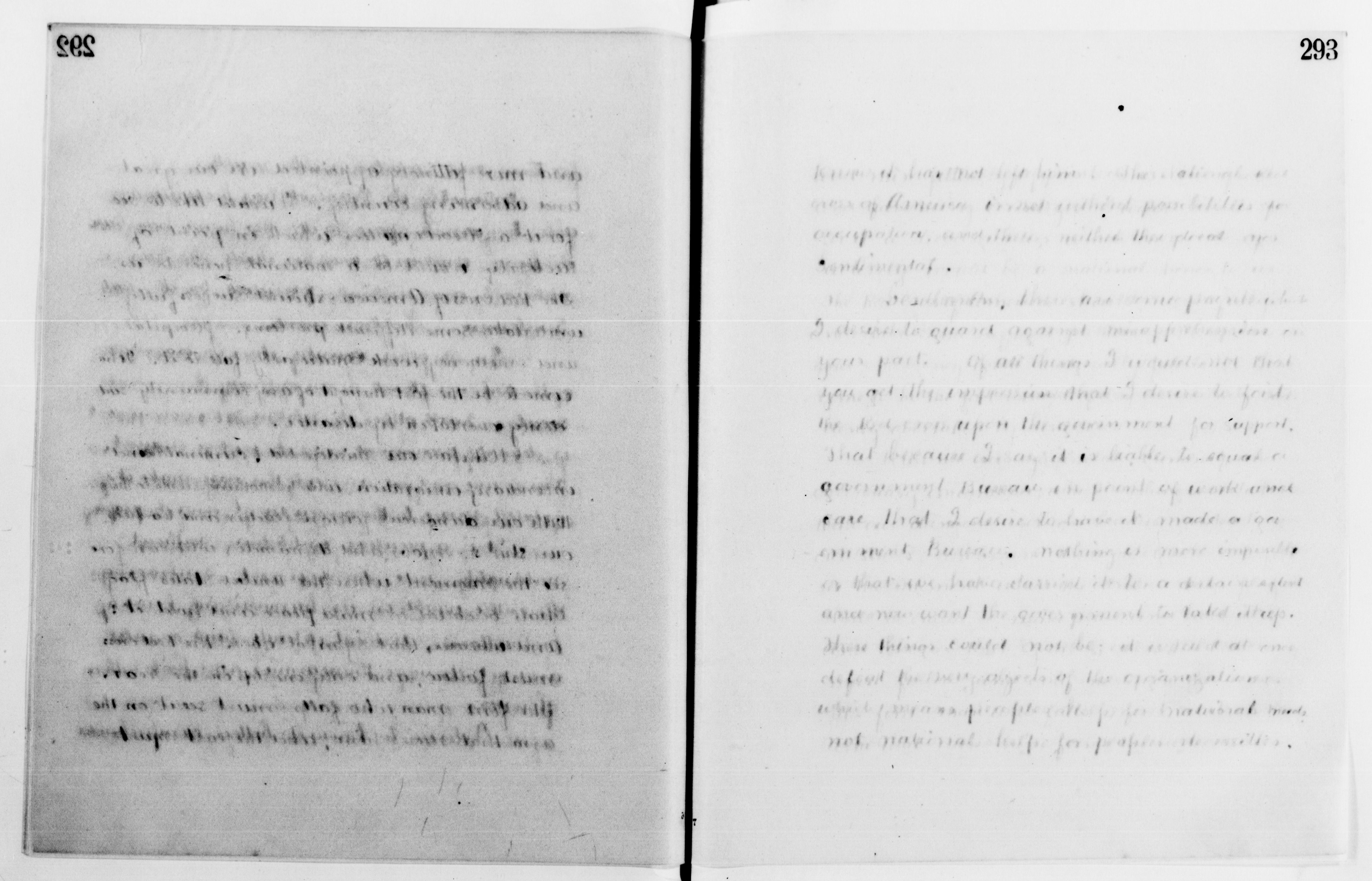 Scanned image of the current content page