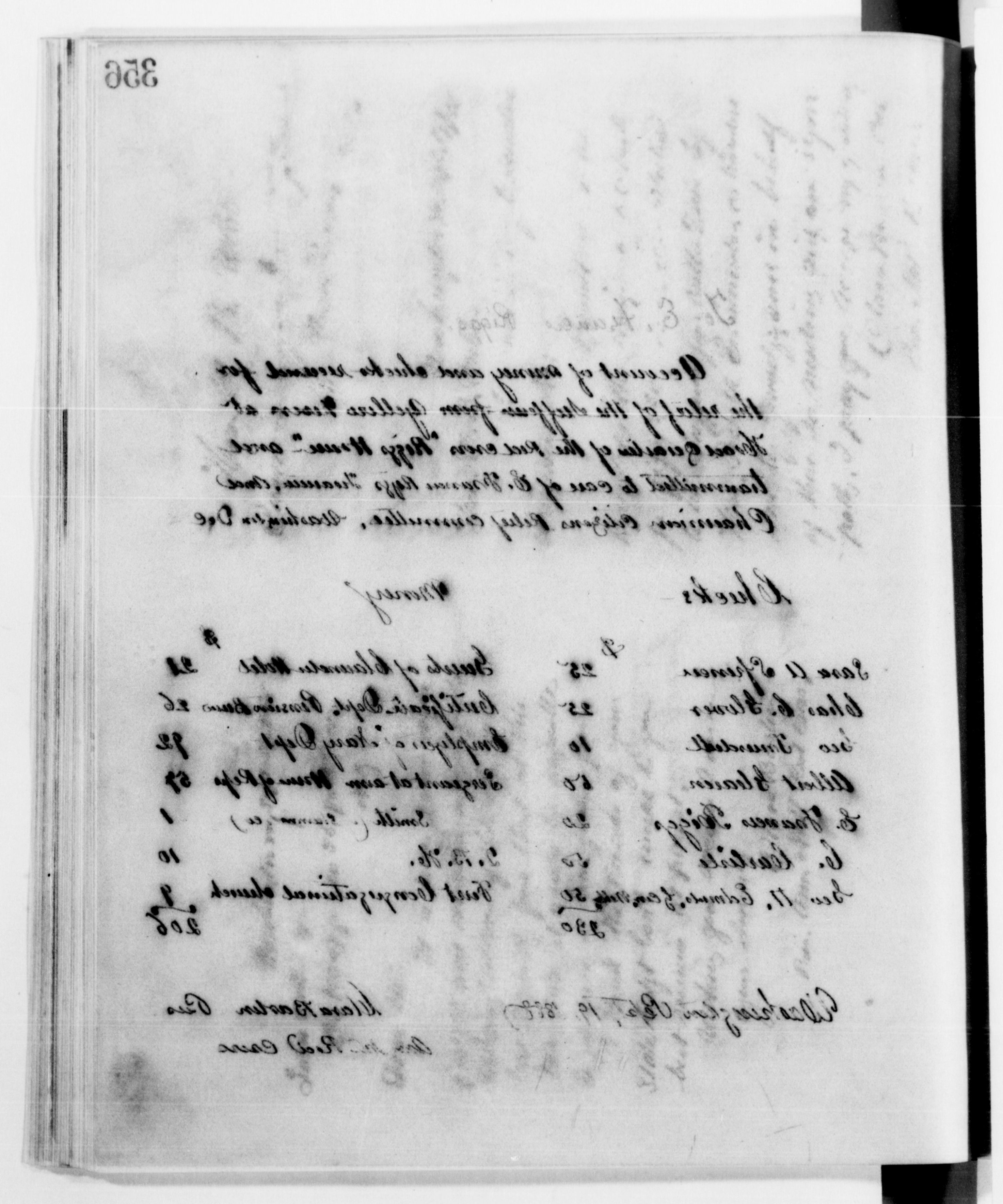 Scanned image of the current content page
