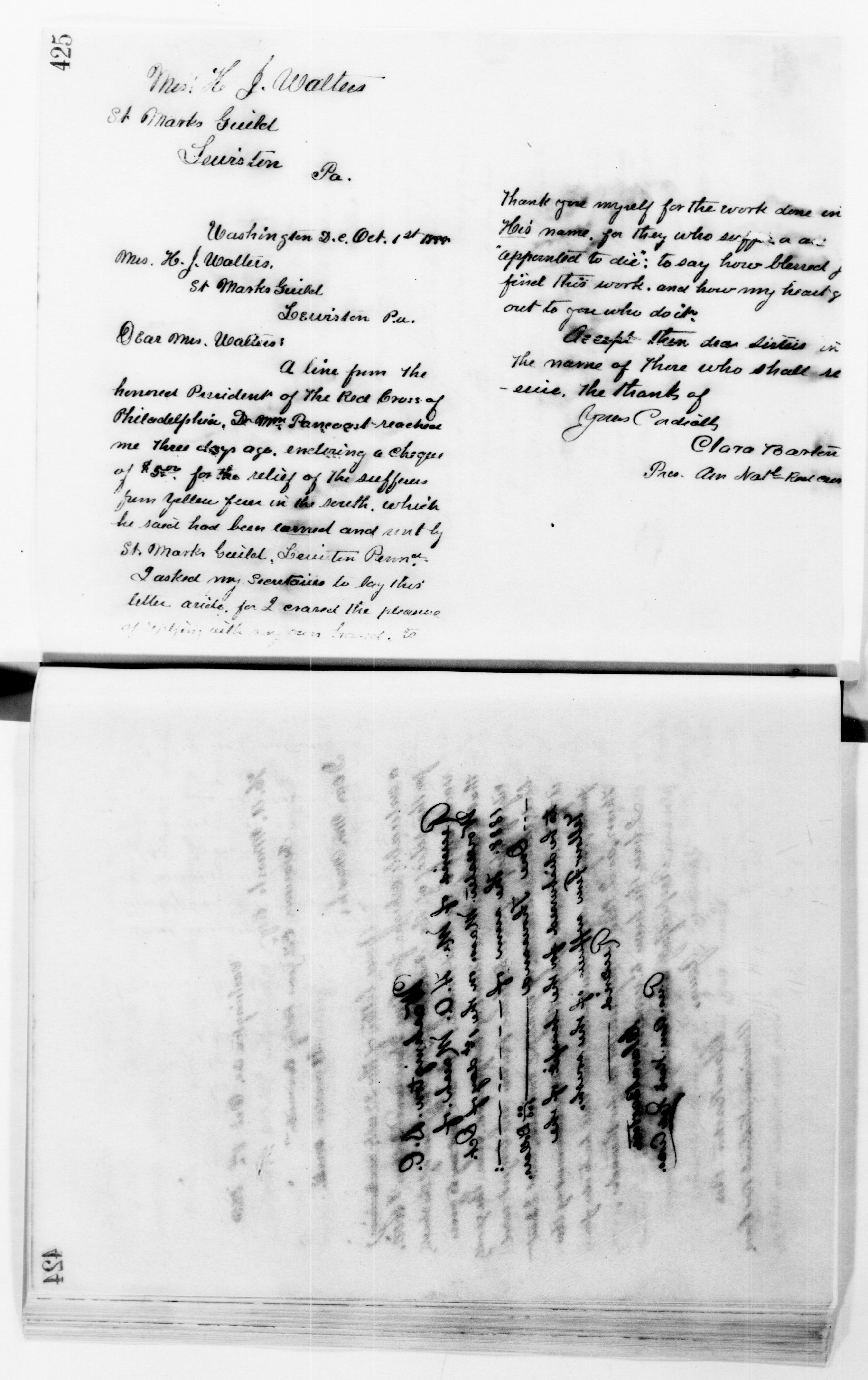 Scanned image of the current content page