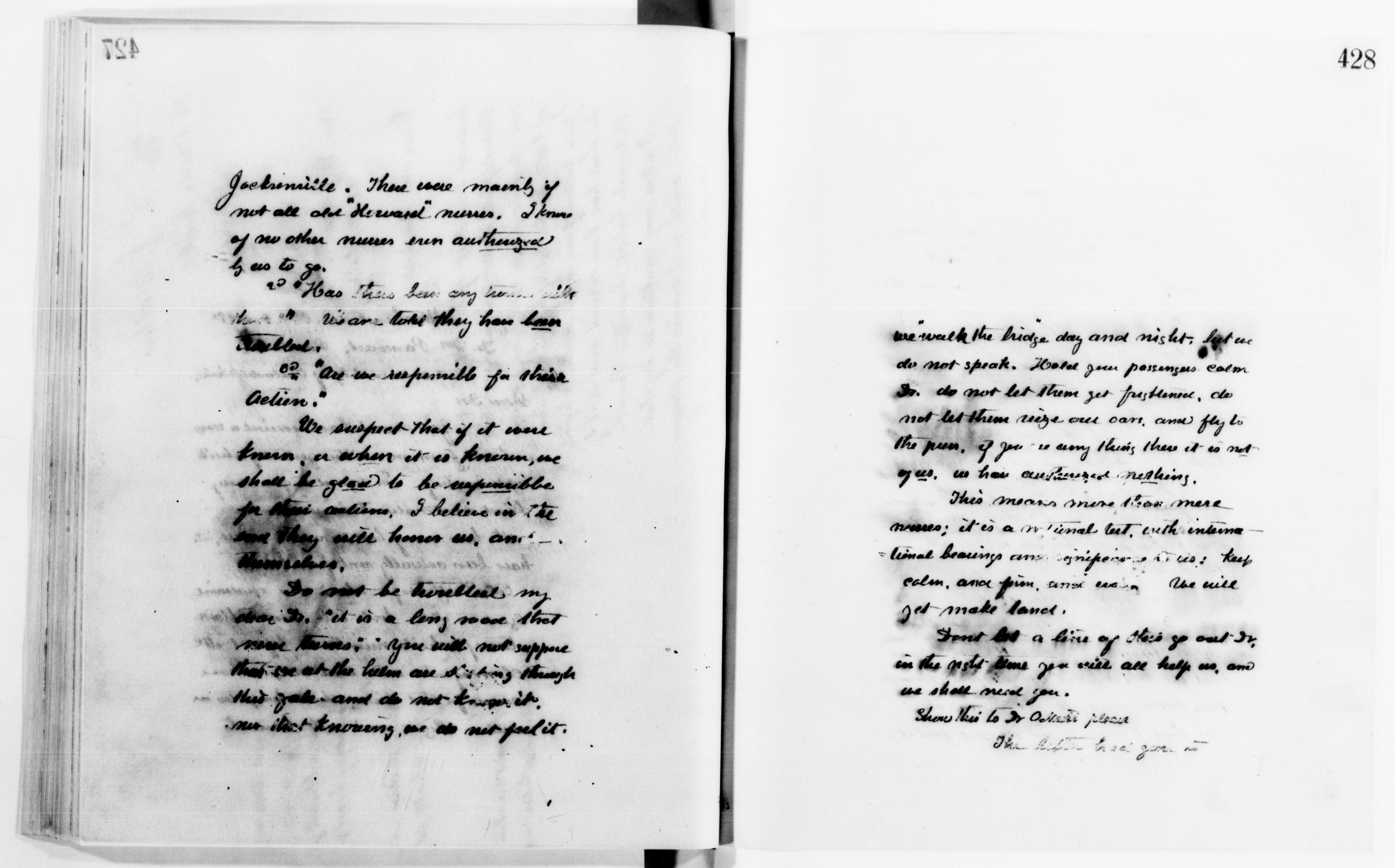 Scanned image of the current content page