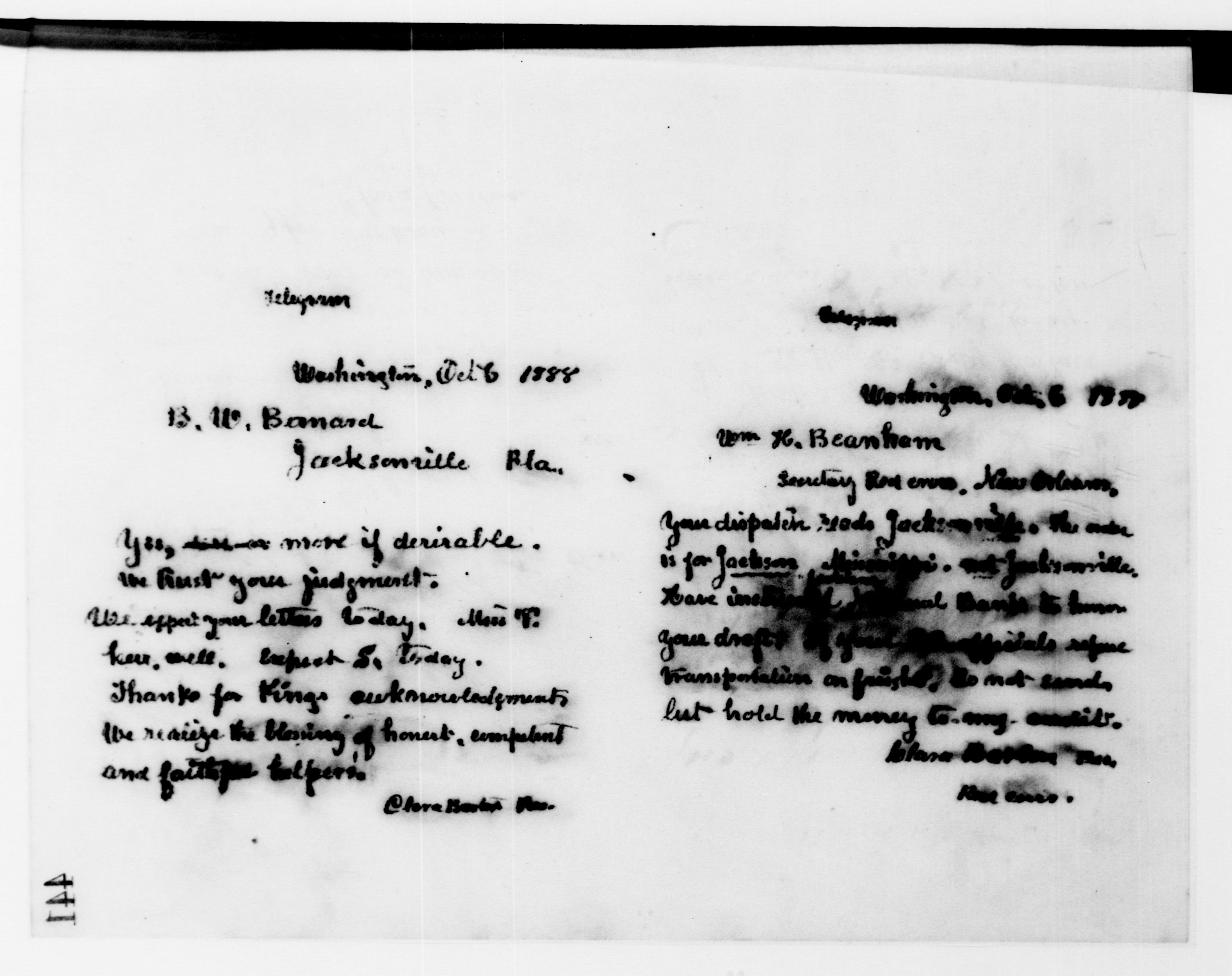 Scanned image of the current content page